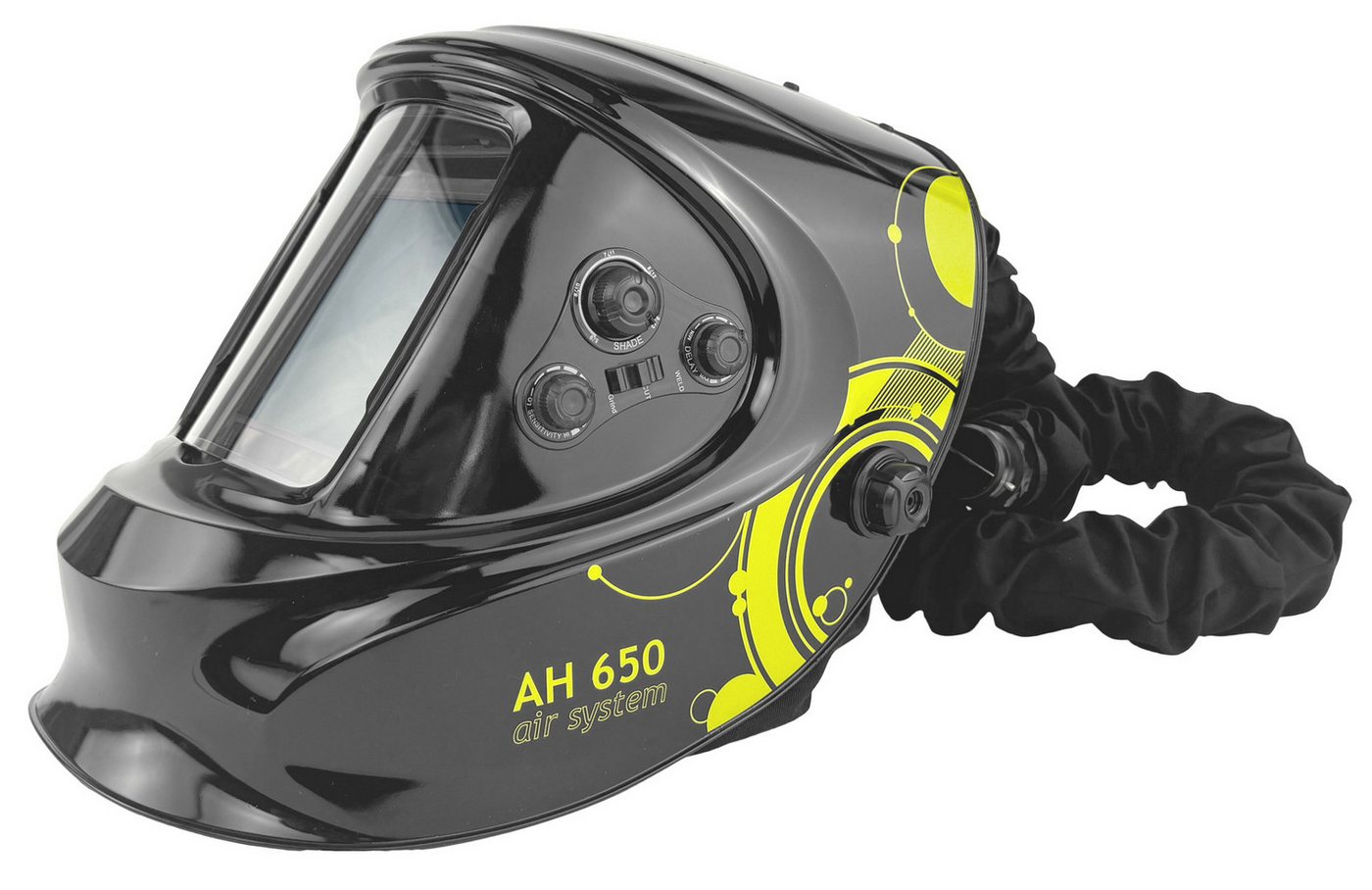 WELDINGER Schweißhelm AH 650 air system mit Anschluss für Frischluftsystem Bild 2
