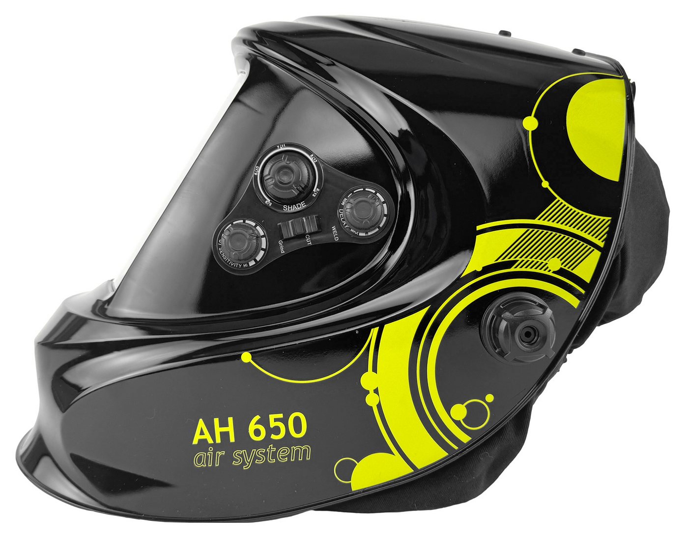 WELDINGER Schweißhelm AH 650 air system mit Anschluss für Frischluftsystem Bild 3