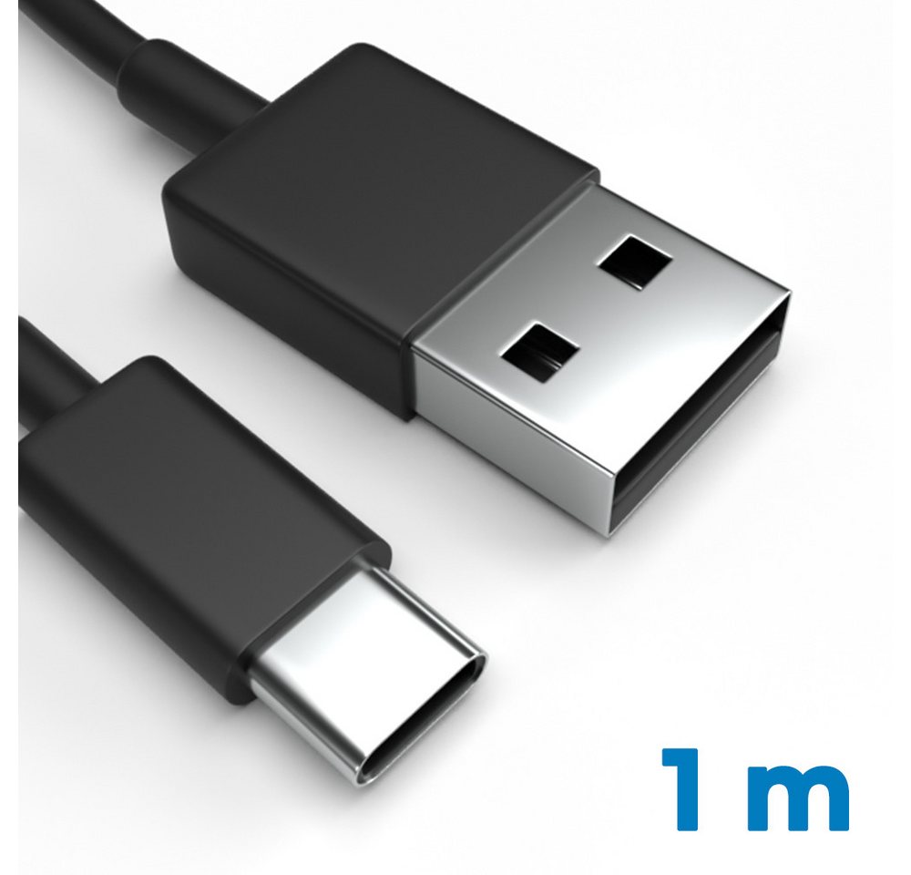 Justcom Fairphone 4 5G USB-Kabel, USB-C, USB-A (100 cm), Schnellladekabel, Datenkabel, Handy, Tablet Bild 4