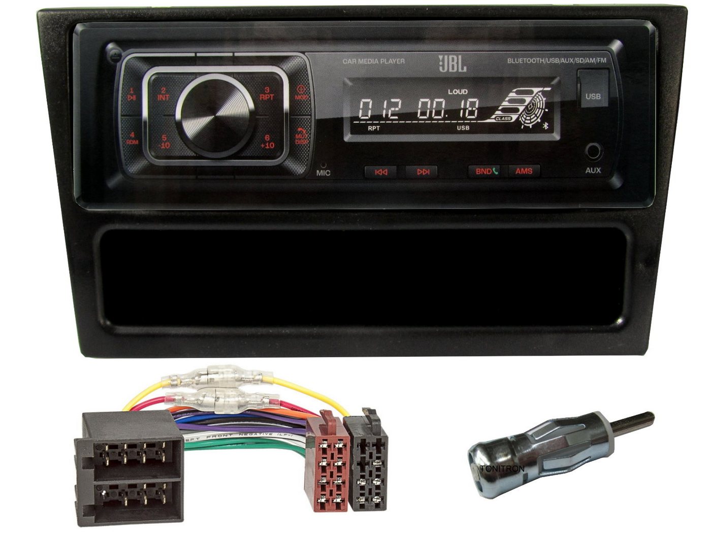 DSX JBL Bluetooth USB Aux In SD Karten Radio für Opel Astra G T92/T98 Autoradio Bild 4