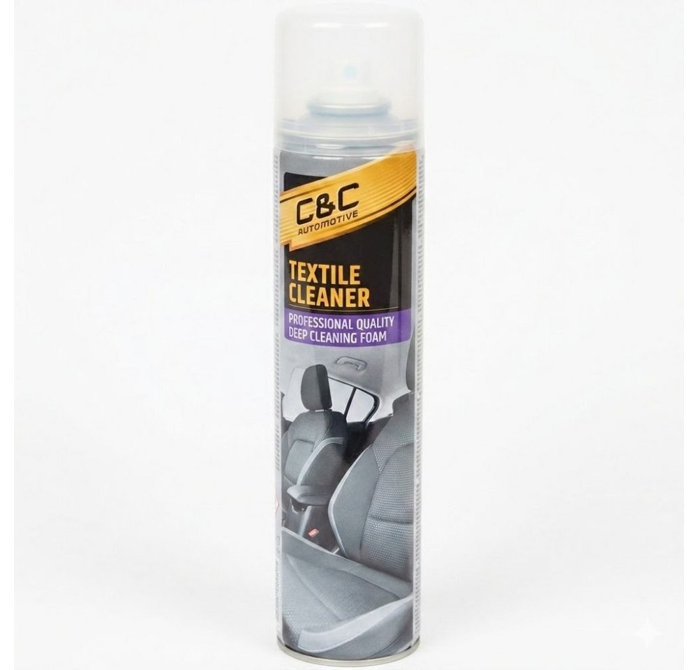Montegoni Textilreiniger 400ml Polsterreiniger für Auto Caravan und Boot Autopolitur (Einzelstück Textilreiniger Auto, 400ml Polsterreiniger Fahrzeugpflege), Schnelltrocknender Schaum mit Fleckenentfernung und Frischeduft Bild 5