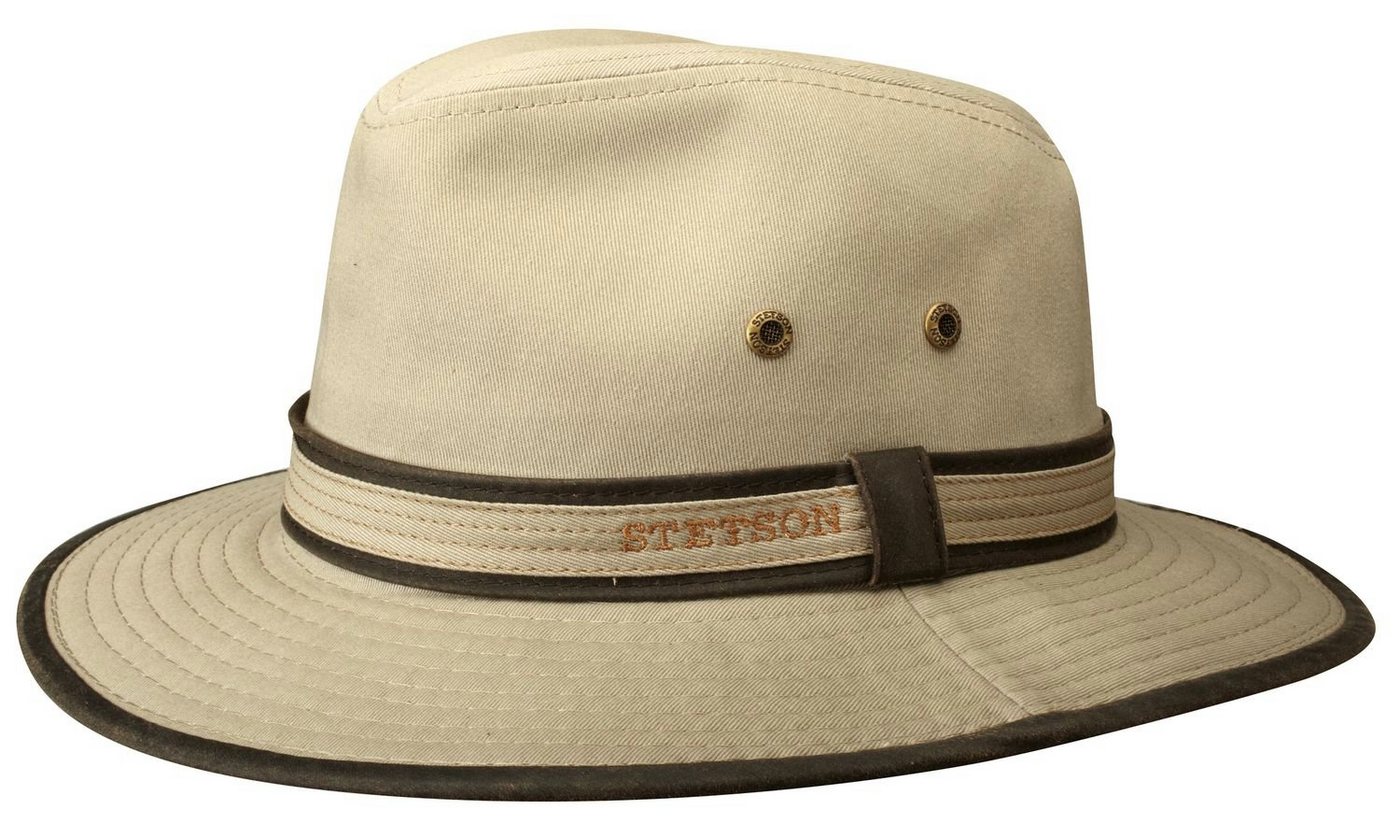 Stetson Fischerhut aus Baumwolle mit UV-Schutz 40+