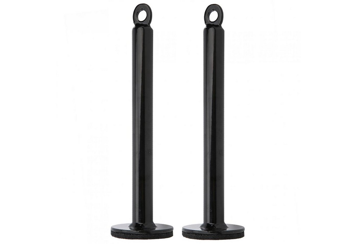 BAYLI Kurzhantel 2 x Gewichtsplatte Ladestift 320 mm - Hantelscheiben Halterung aus
