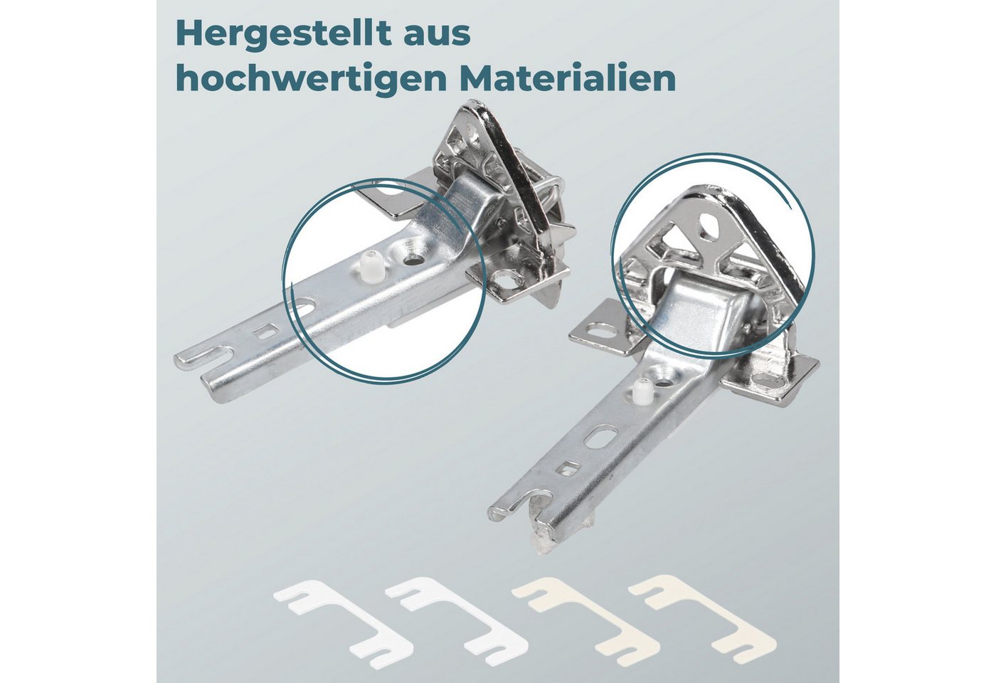 Kenekos Montagezubehör Kühlschrank Türscharnier (2 St), 00268698, 481241718776, 2285121 Bild 3
