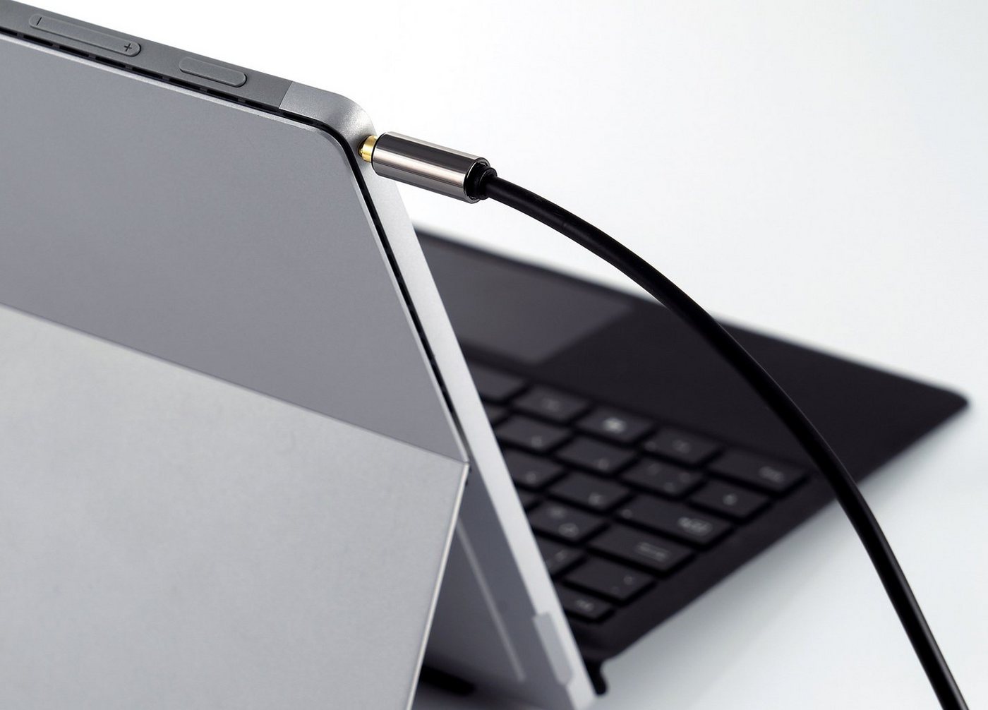 Poppstar Klinkenkabel vergoldet mit 3,5mm Klinke Audio-Kabel, 3,5-mm-Klinke, (300 cm), für Lautsprecher Kopfhörer Smartphone Auto Radio Bild 2