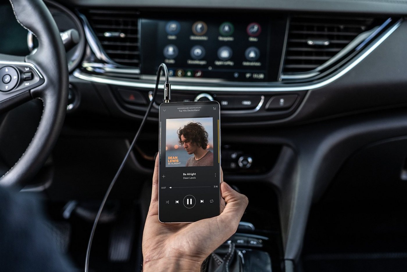Poppstar Klinkenkabel vergoldet mit 3,5mm Klinke Audio-Kabel, 3,5-mm-Klinke, (300 cm), für Lautsprecher Kopfhörer Smartphone Auto Radio Bild 4