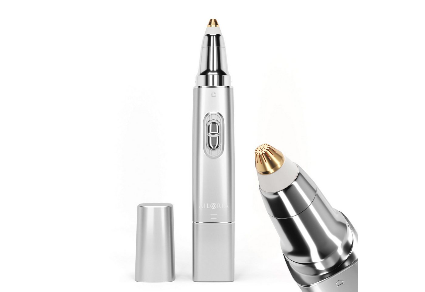 AILORIA Augenbrauentrimmer LIBERTY 2in1 Lipstick Rasierer, 2in1 Lipstick Rasierer Bild 4