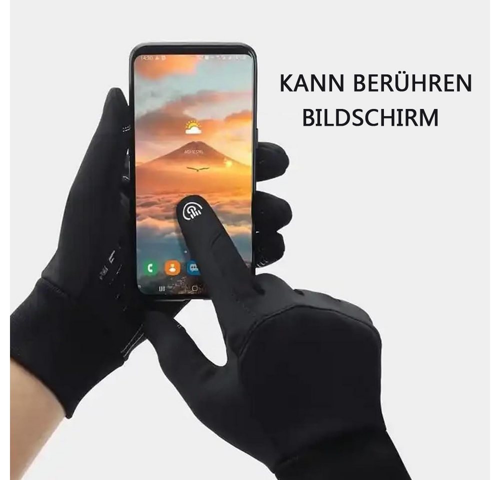 Coonoor Fahrradhandschuhe Damen Herren Wasserdicht Winterhandschuhe Touchscreen Sporthandschuhe Bild 2