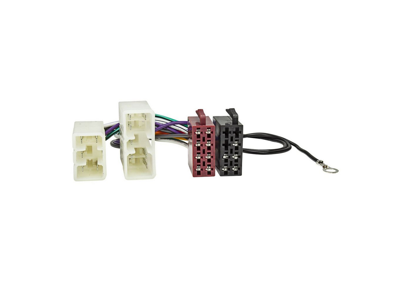 tomzz Audio Radio Adapter Kabel passt für Mitsubishi Colt Lancer Pajero bis Bj.199 KFZ-Adapter Bild 2