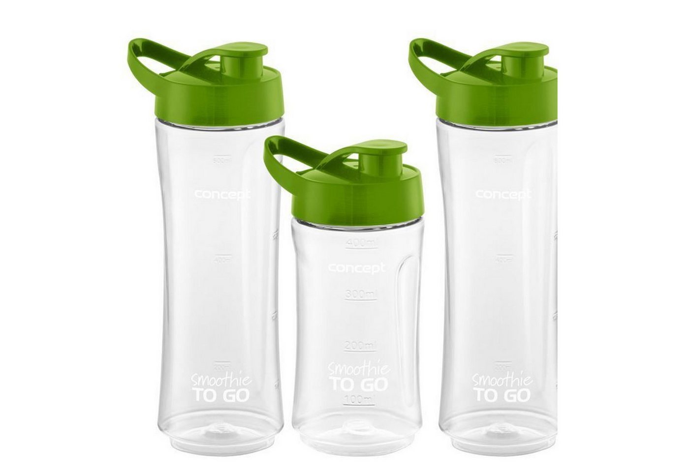 Concept Smoothie-Maker SM3365, 300,00 W, Smoothie-Maker 2x600 ml und 1x400 ml