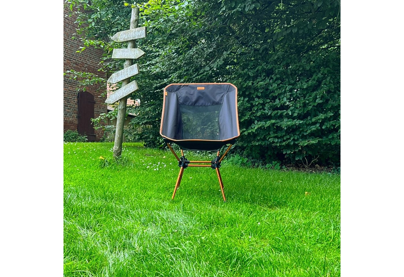 Tambu Campingstuhl BATASA COMFORT, Leichter Campingstuhl mit vier Sitzhöhen Bild 5