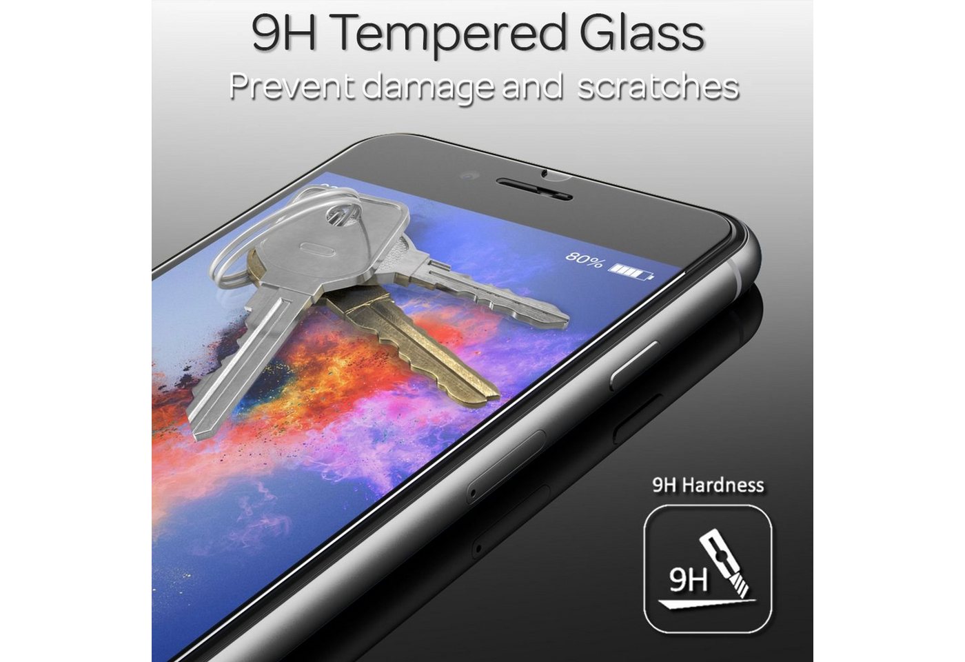 Nalia Schutzfolie Apple iPhone 11 Pro Max,Apple iPhone XS Max, 2x Schutzglas & 2x Schablone / Klarer Displayschutz / mit Applikator Bild 5