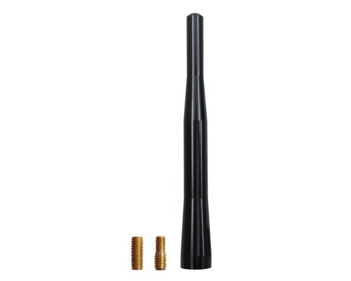 AIV Kurz Antennen-Stab 11cm M5 M6 Universal Autoradio-Ersatzantennenstab (AM,FM,UKW,Radio), Kurzstab-Antenne, M5/M6-Gewinde Adapter, für AM FM UKW Auto-Radio Bild 3