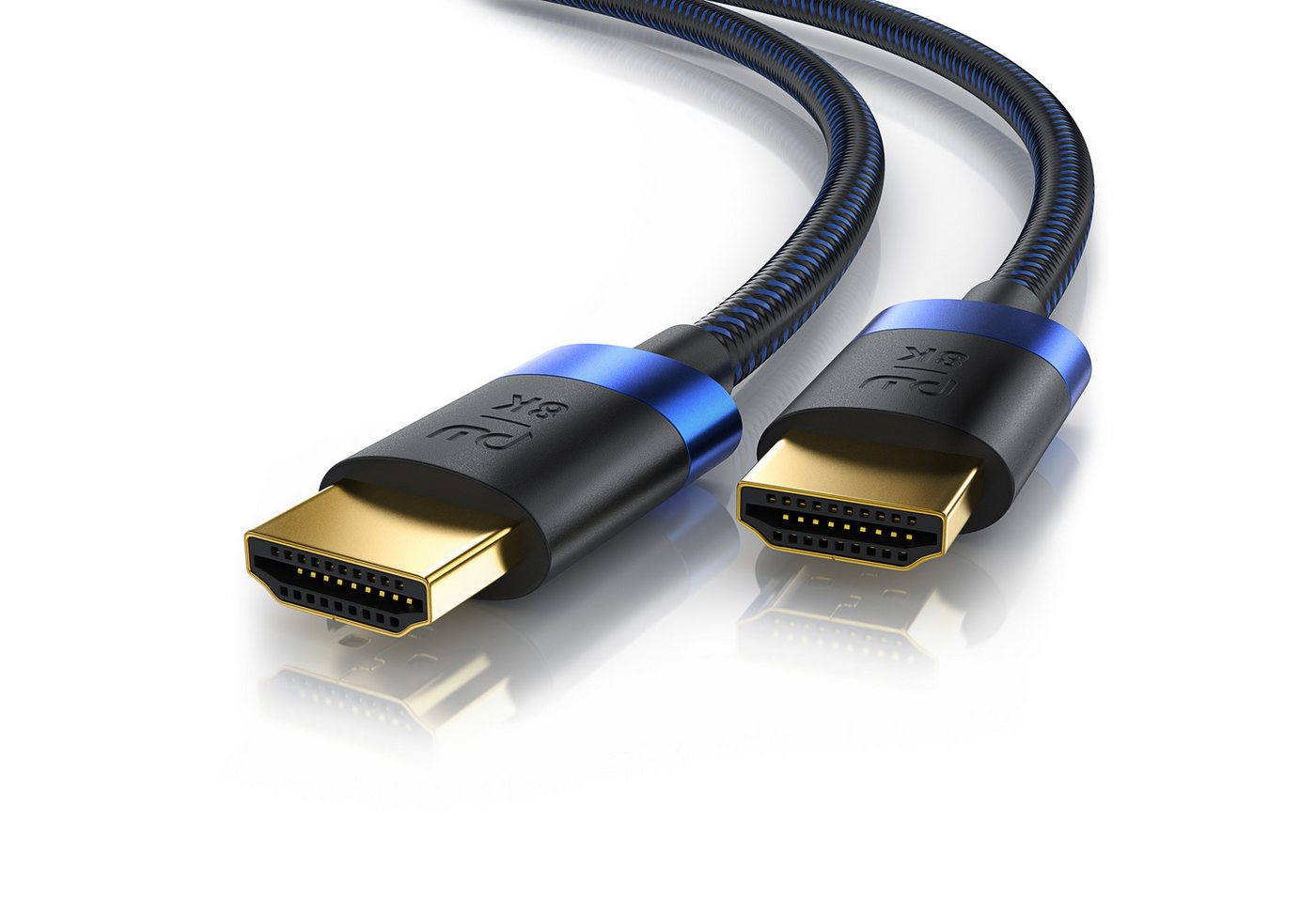 Primewire 16k HDMI Kabel 2.1+, 16k@30Hz 8k@60Hz 4k@120Hz, UHD II, HDMI-Kabel, 2.1, HDMI Typ A (300 cm), Ultra High Speed Ethernet 48Gbps, HDR 10+ eARC 3D VRR, 3m