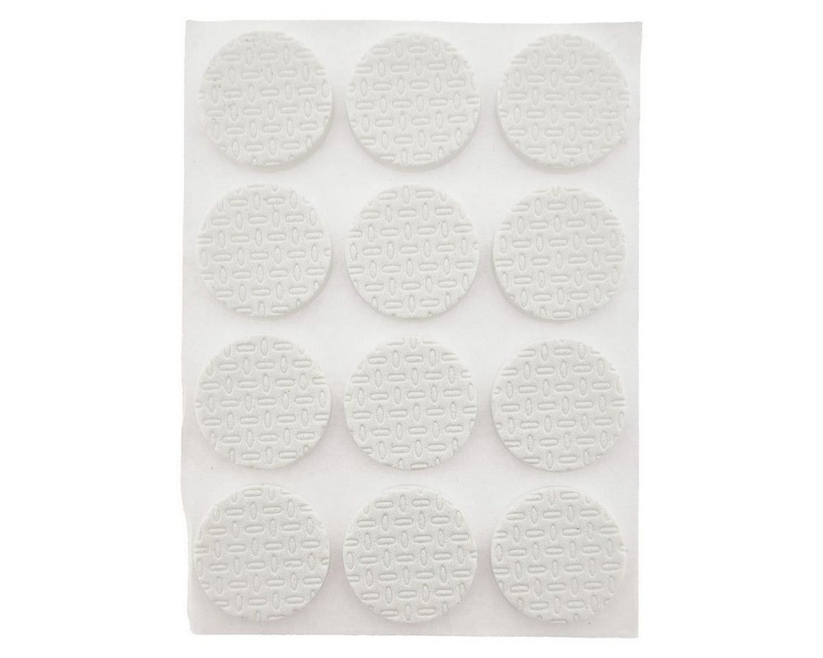 HundB Filzgleiter 28 Stück Möbelgleiter weiß+schw. sort 25x25 mm, 38x38mm, Ø 25mm, (Stück, 28 St), Möbelschutz Laminatschutz Anschlagspuffer Parkettschutz Bild 5
