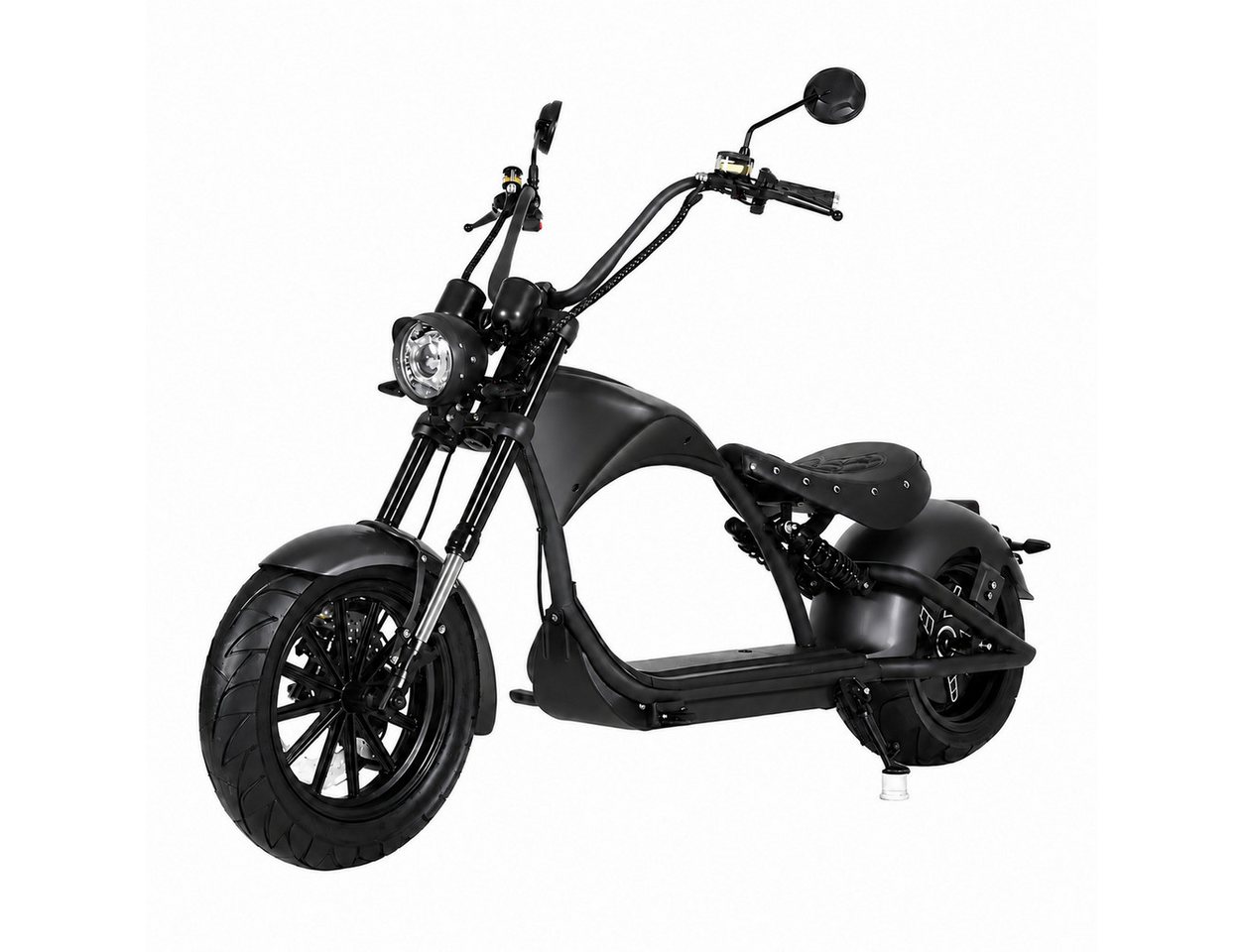 TZIpower E-Motorroller E-Chopper mit Straßenzulassung 2000W 60V 30AH 45km/h COC EEC, 2000 W, 45 km/h Bild 3