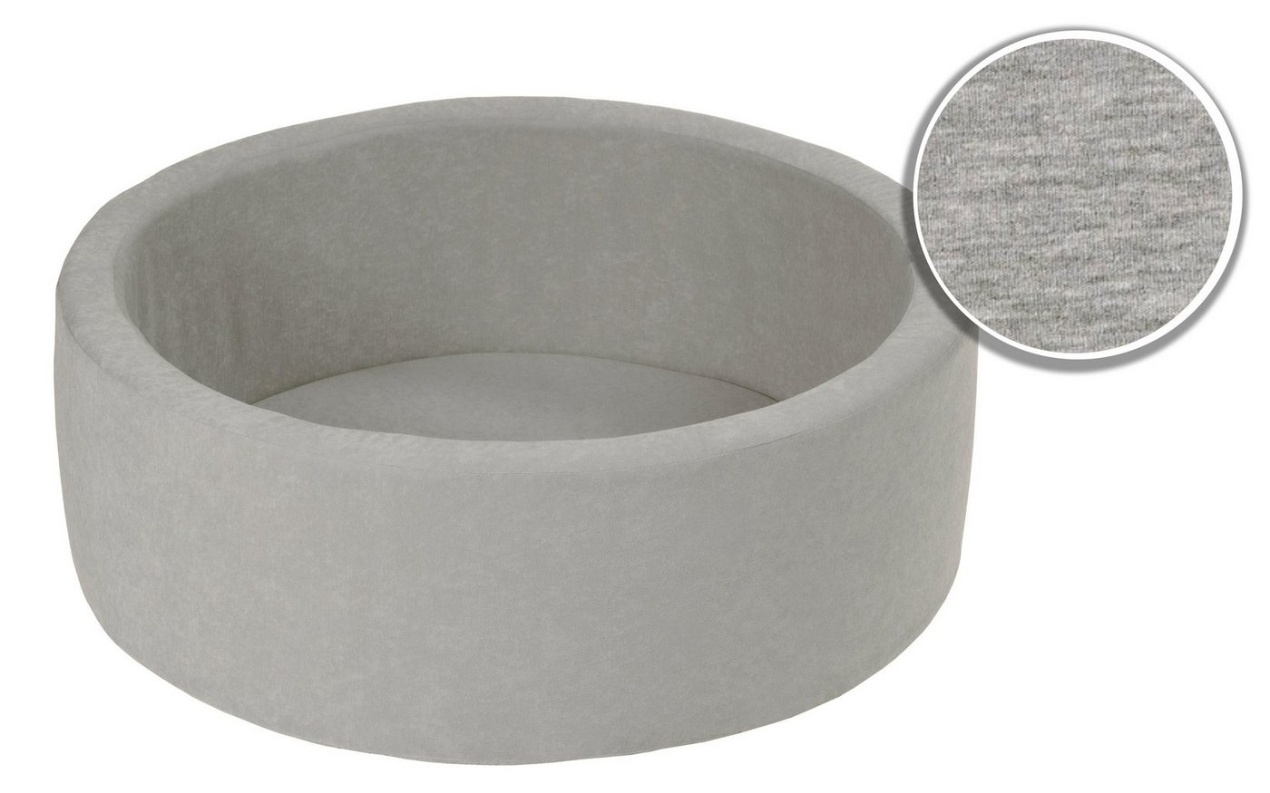 sunnypillow Bällebad-Bälle für Baby Kinder mit bunten Bällen (200-St), Grau - mit 200 Bällen Bild 2