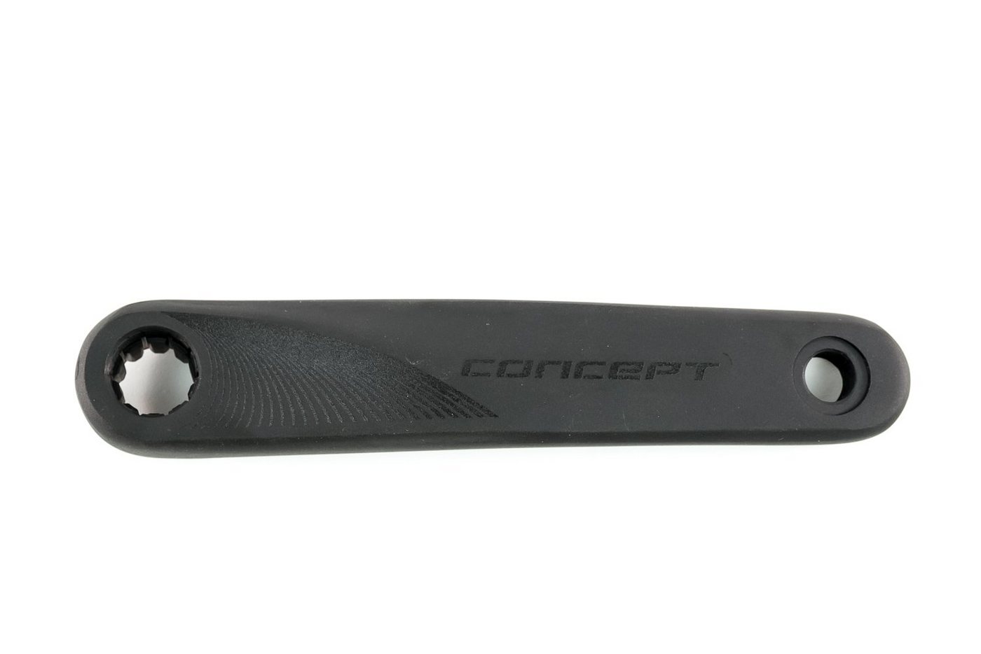 Concept Fahrradkurbel Fahrrad CONCEPT Alu Kurbel Arm ISIS rechts 170mm lang schwarz
