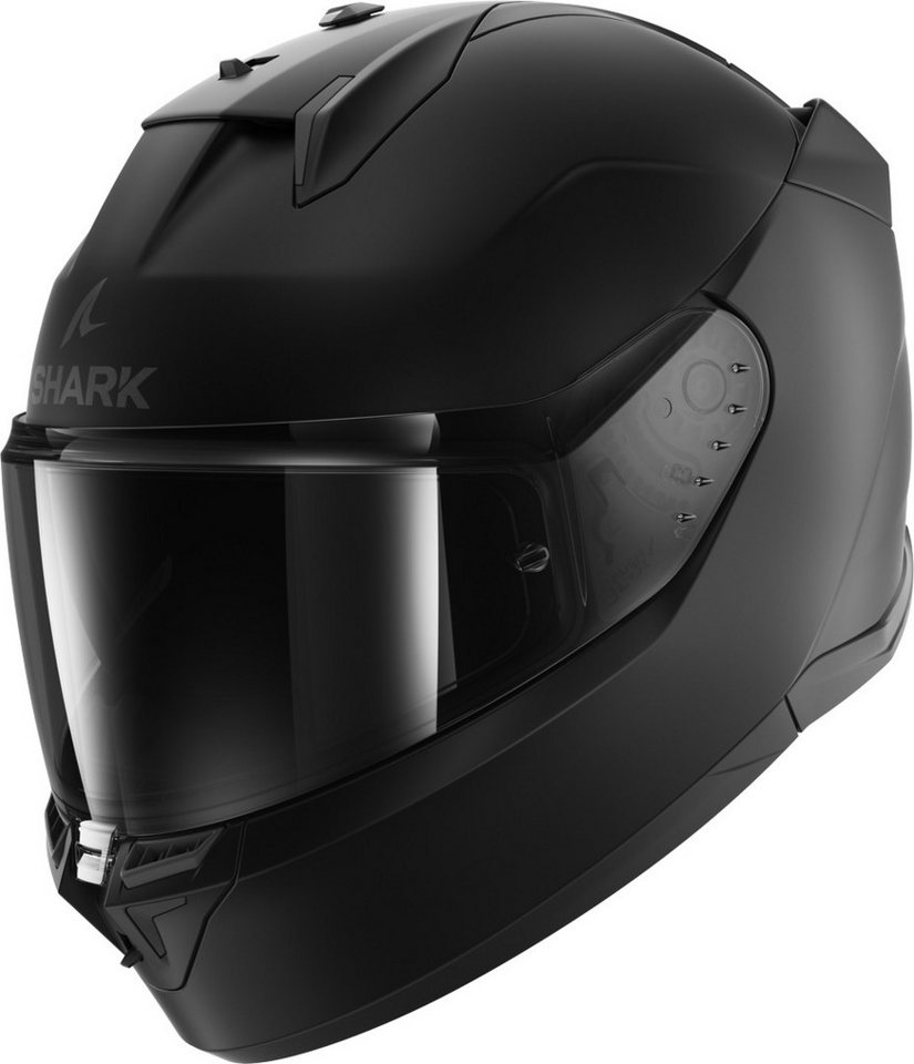 Shark Motorradhelm D-Skwal 3 Blank Helm, Vorbereitet Für Kommunikationssystem,geeignet Brillenträger,pinlo