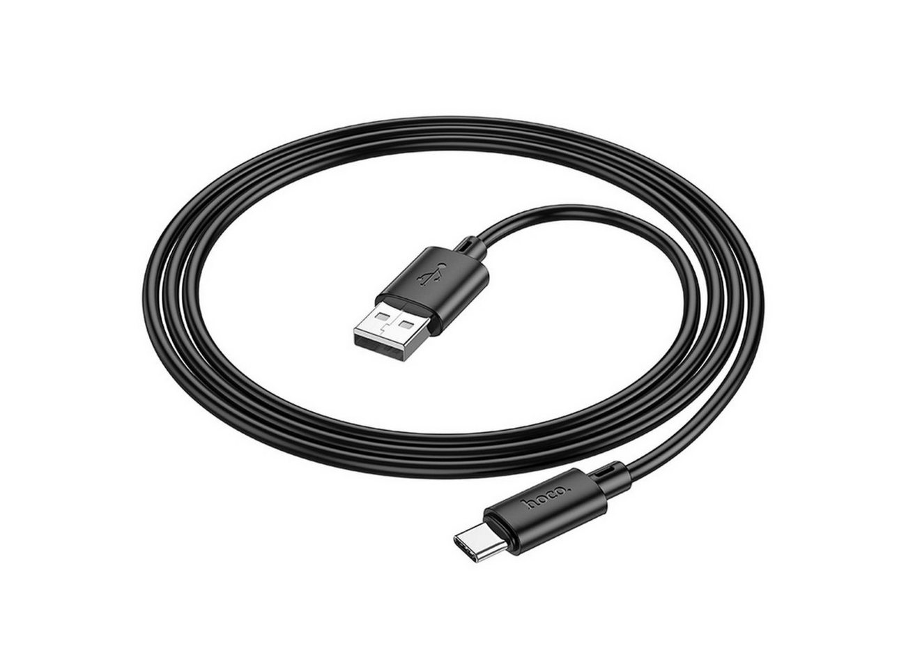 hoco. X88 USB-Kabel, USB-A Stecker, USB-C Buchse, Langlebiges 3A Schnellladekabel mit PVC-Beschichtung Bild 2