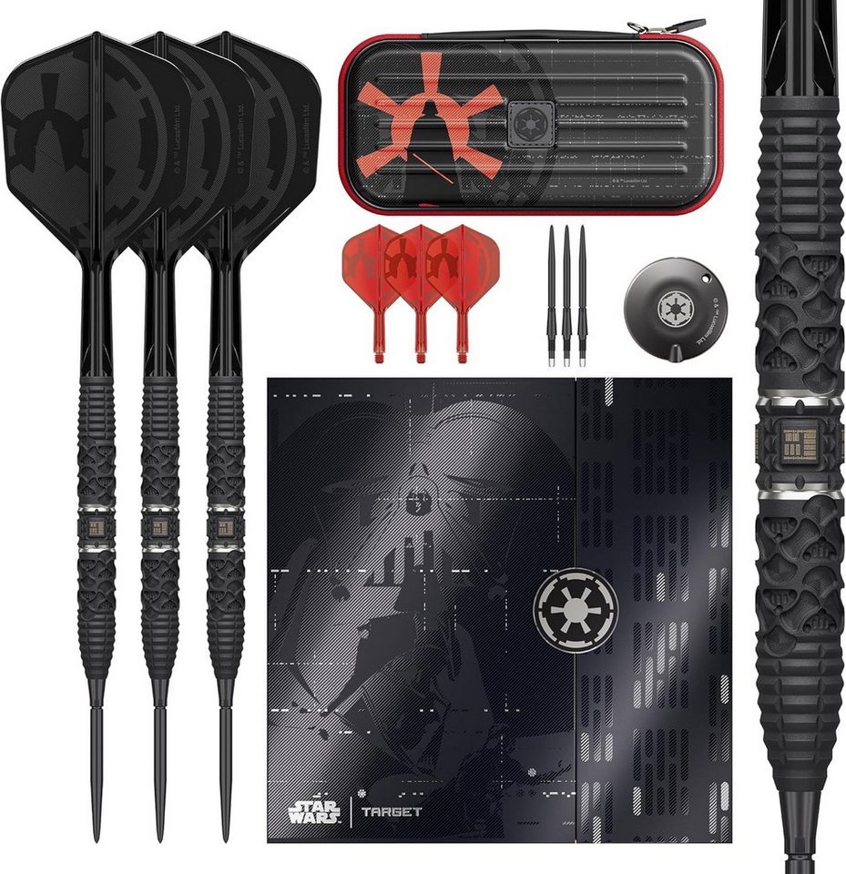 TARGET DARTS Dartpfeil Star Wars Darth Vader Steeldarts aus 95% Tungsten, 22 g Bild 2