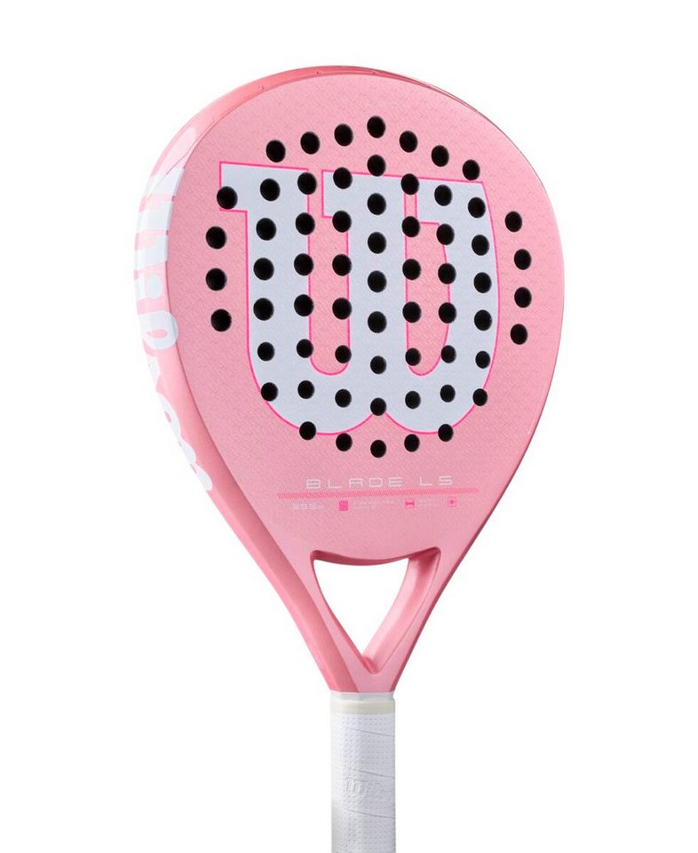 Wilson Padelschläger Blade LS V4 355g/Tropfen 2026 pink Bild 3