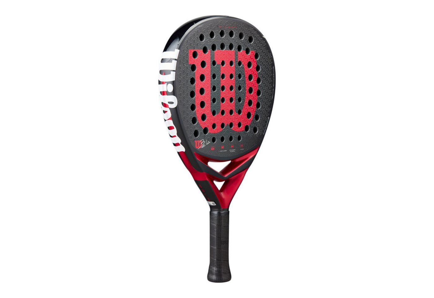 Wilson Padelschläger Bela V3 365g/Hybrid schwarz/rot Bild 3