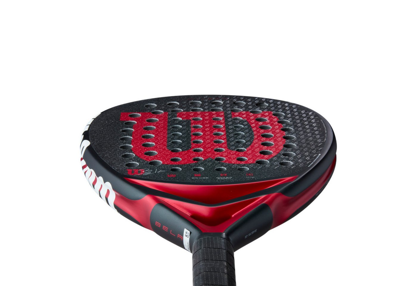 Wilson Padelschläger Bela V3 365g/Hybrid schwarz/rot Bild 5