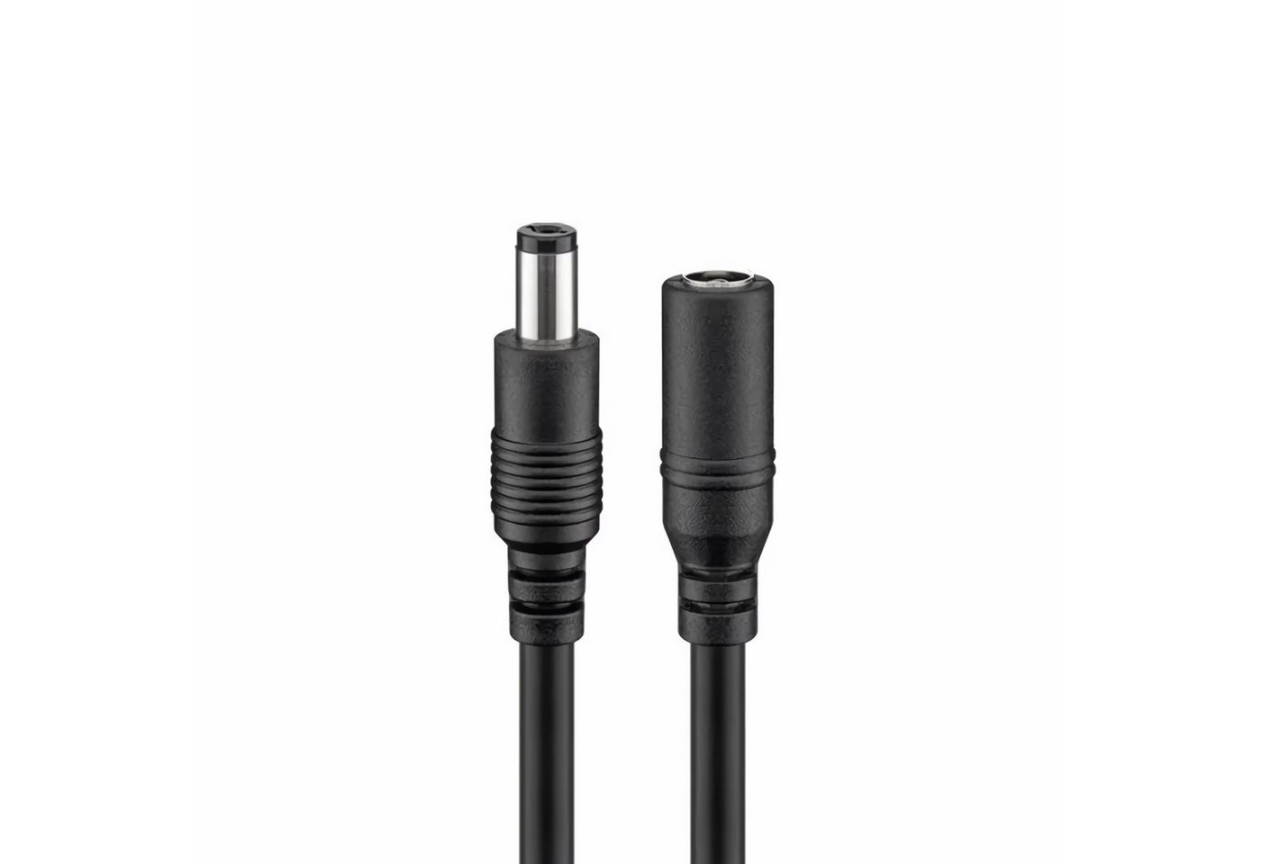 Bolwins N47C 10m Strom Verlängerungskabel Kabel DC Kupplung 5,5x2,1mm 12V Netzkabel, DC 5,5 x 2,1 mm Stecker, DC 5,5 x 2,1 mm Buchse (1000 cm), Flexible Kabelführung, einfache Verlängerung des Stromanschlusses Bild 3