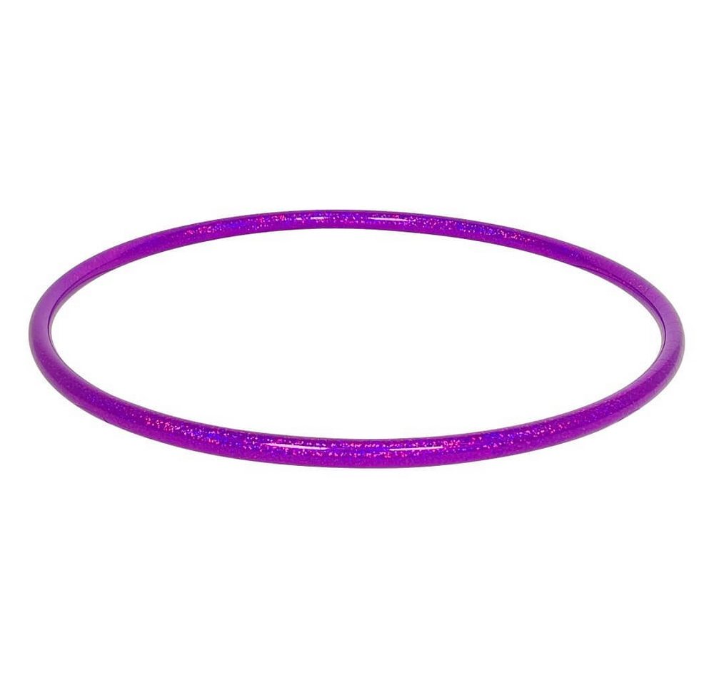 Hoopomania Hula-Hoop-Reifen Kinder Hula Hoop, Glitter Farben, Ø 60cm Violett Bild 2