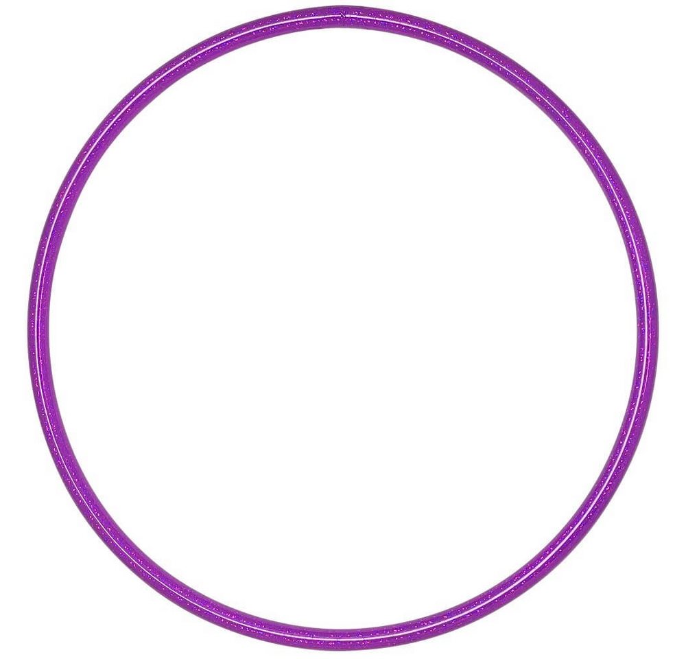 Hoopomania Hula-Hoop-Reifen Kinder Hula Hoop, Glitter Farben, Ø 60cm Violett Bild 3