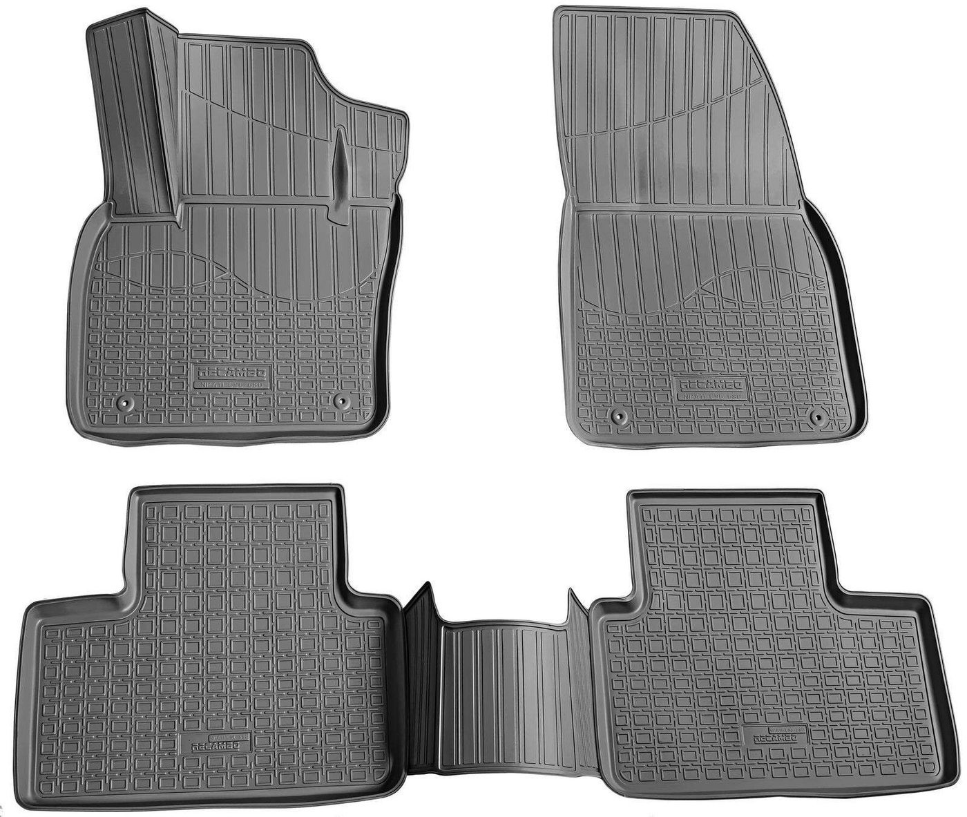 RECAMBO Kofferraumwanne für Volvo XC40, Typ 536, ab 2017>, für Volvo XC40 536, 100% passgenaue Antirutschmatte, Kofferraum Schutzmatte, Gummimatte Bild 2
