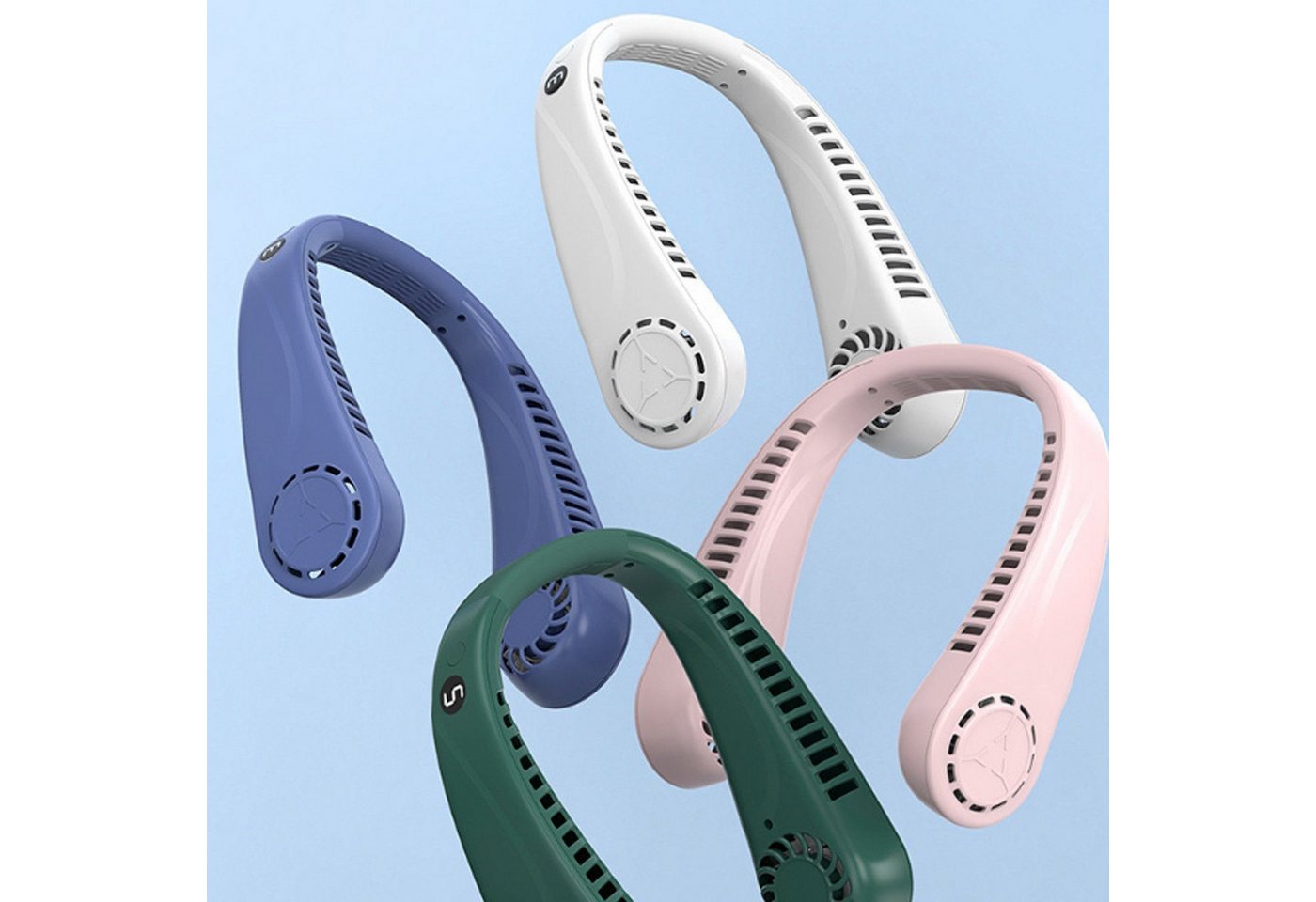 feinlux Mini USB-Ventilator, Tragbare Ventilator, 3 Geschwindigkeiten Bild 3