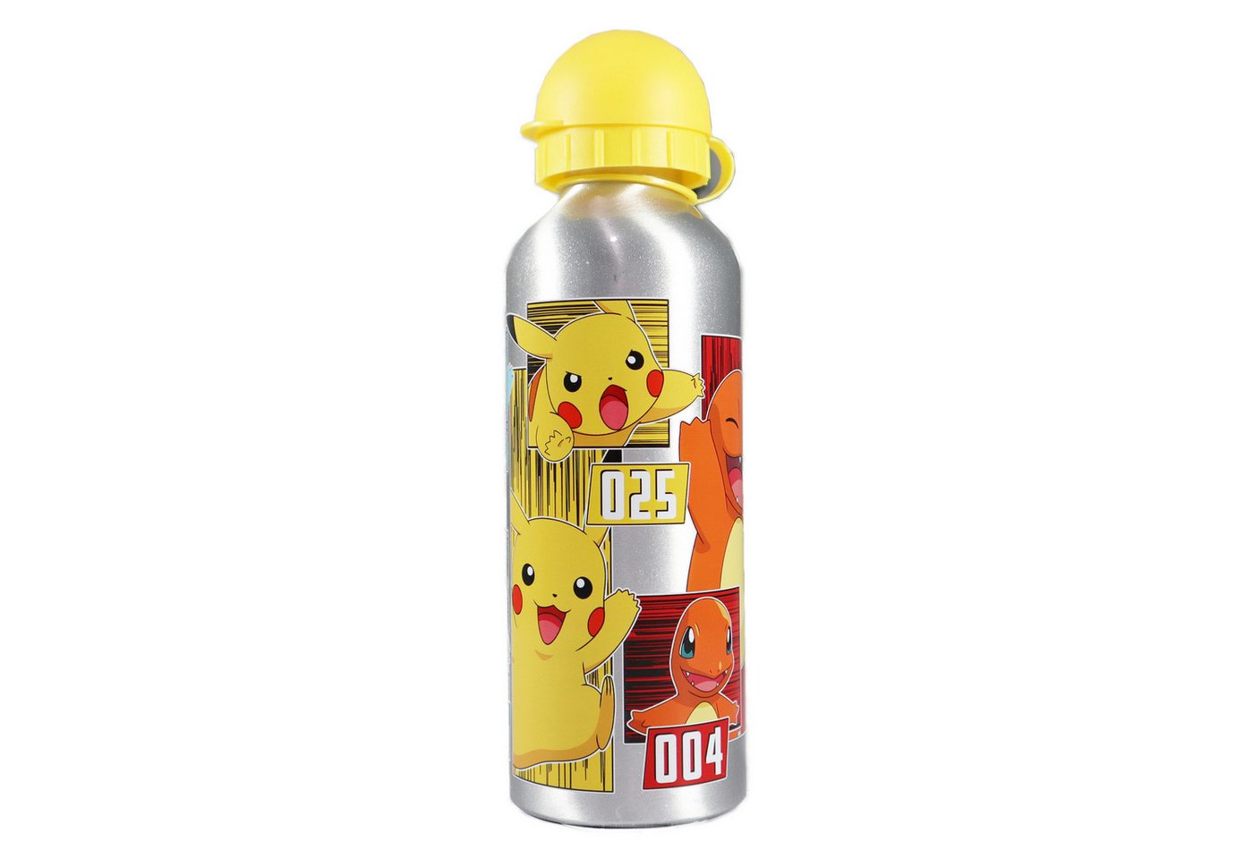 POKÉMON Trinkflasche Pokemon Pikachu und Freunde Aluminium Wasserflasche 500 ml Bild 5