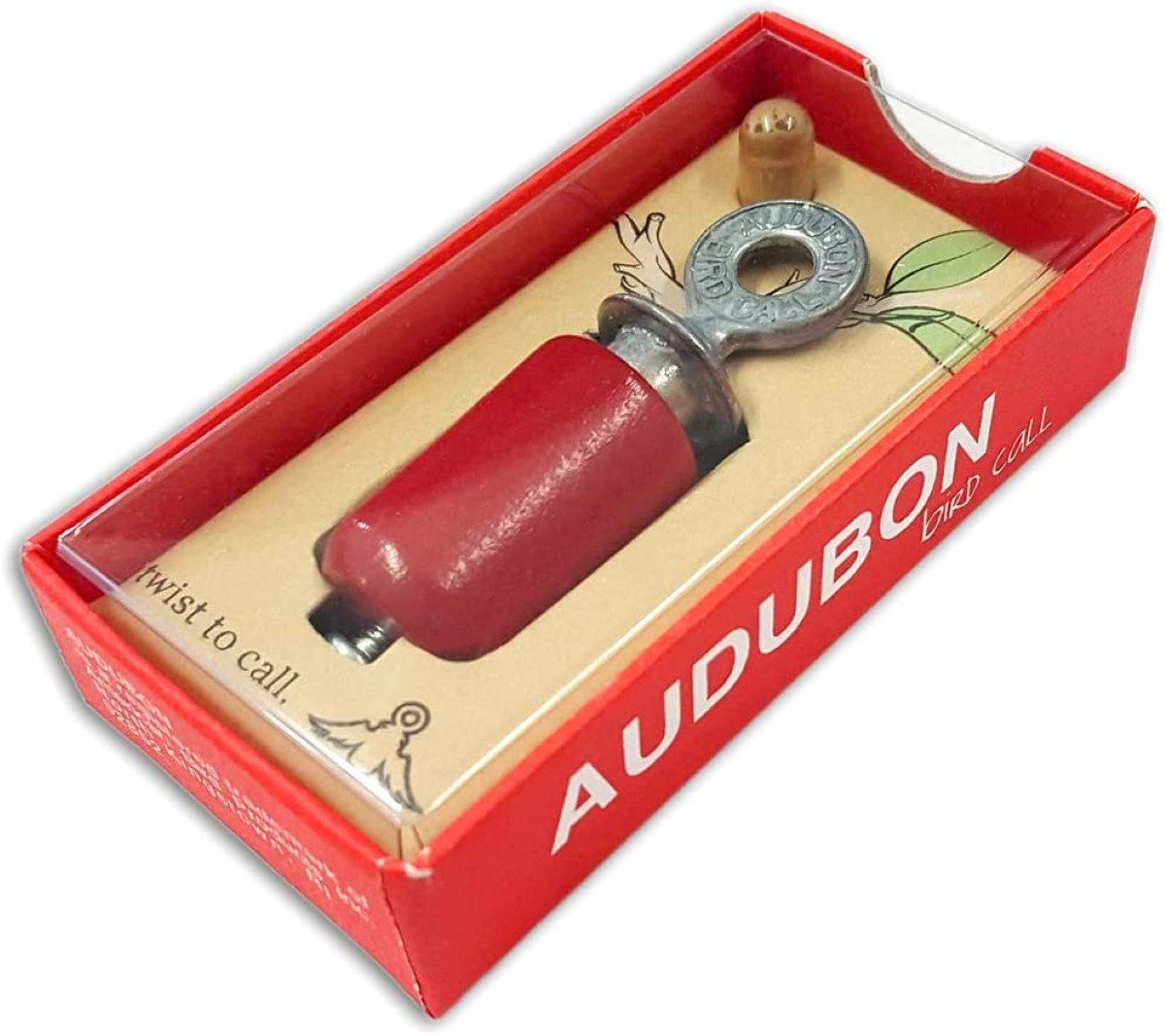WestCraft Vogelpfeife Audubon Bird Call / fast echtes Gezwitscher / Vogellocker, (1-St), z.B. fürs Vogelhaus, ein Klassiker seit über 50 Jahren Bild 4