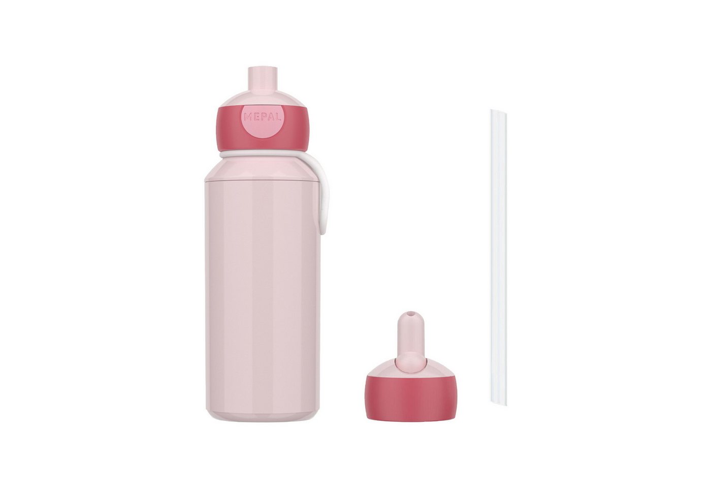 Mepal Trinkflasche Campus Pop-Up Trinkflasche + Flip-Up Ersatzdeckel