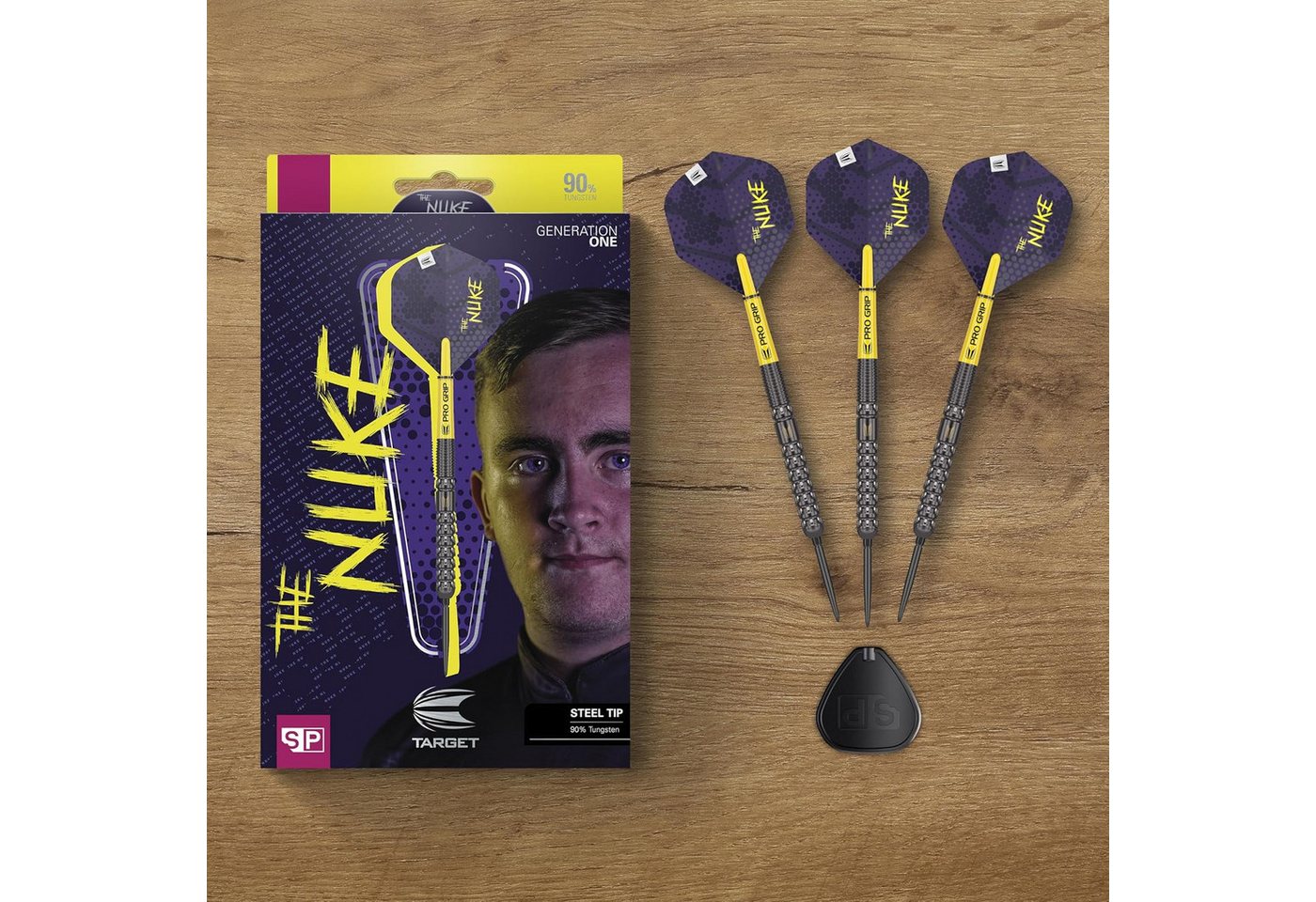 TARGET DARTS Dartpfeil Target Darts Luke Littler G1 24G 90% Wolfram Steel Tip Set