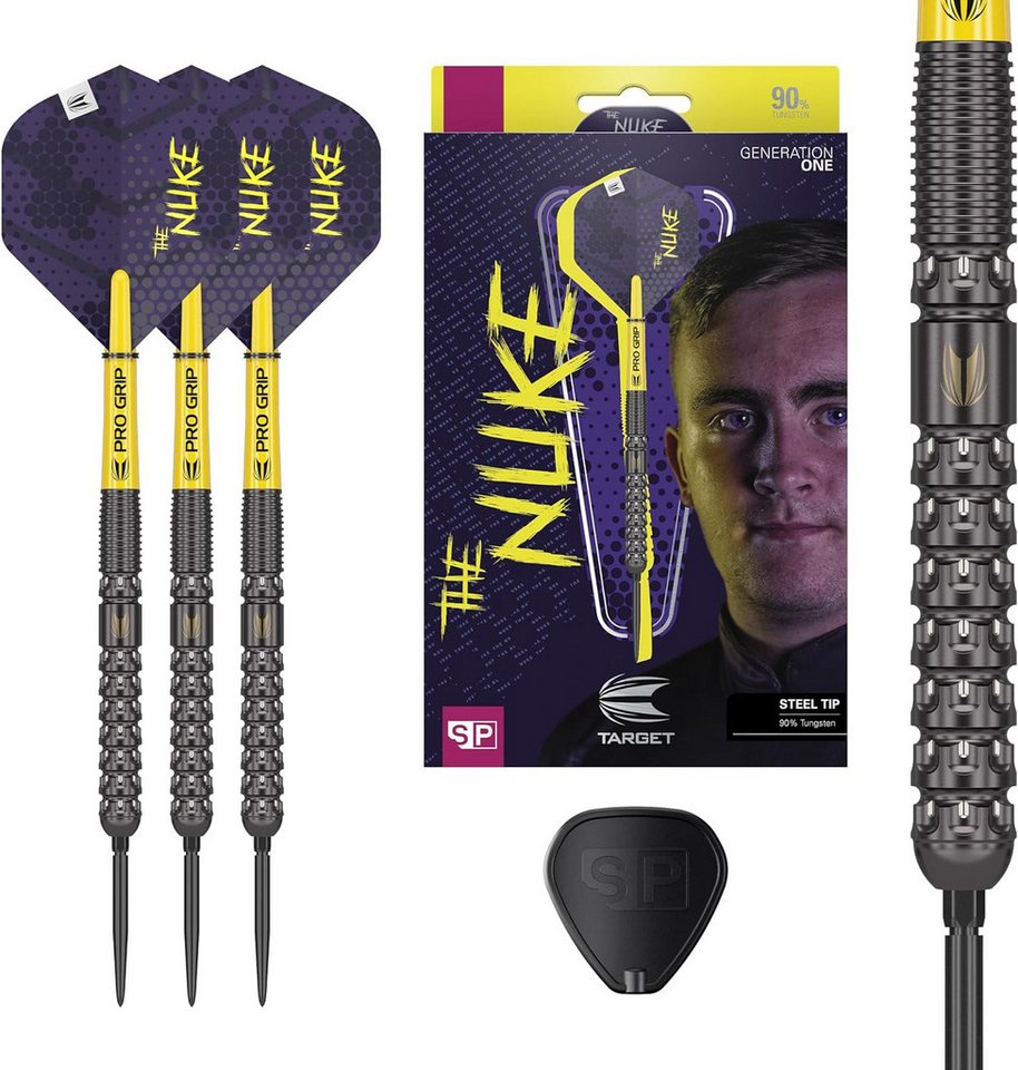 TARGET DARTS Dartpfeil Target Darts Luke Littler G1 24G 90% Wolfram Steel Tip Set Bild 5