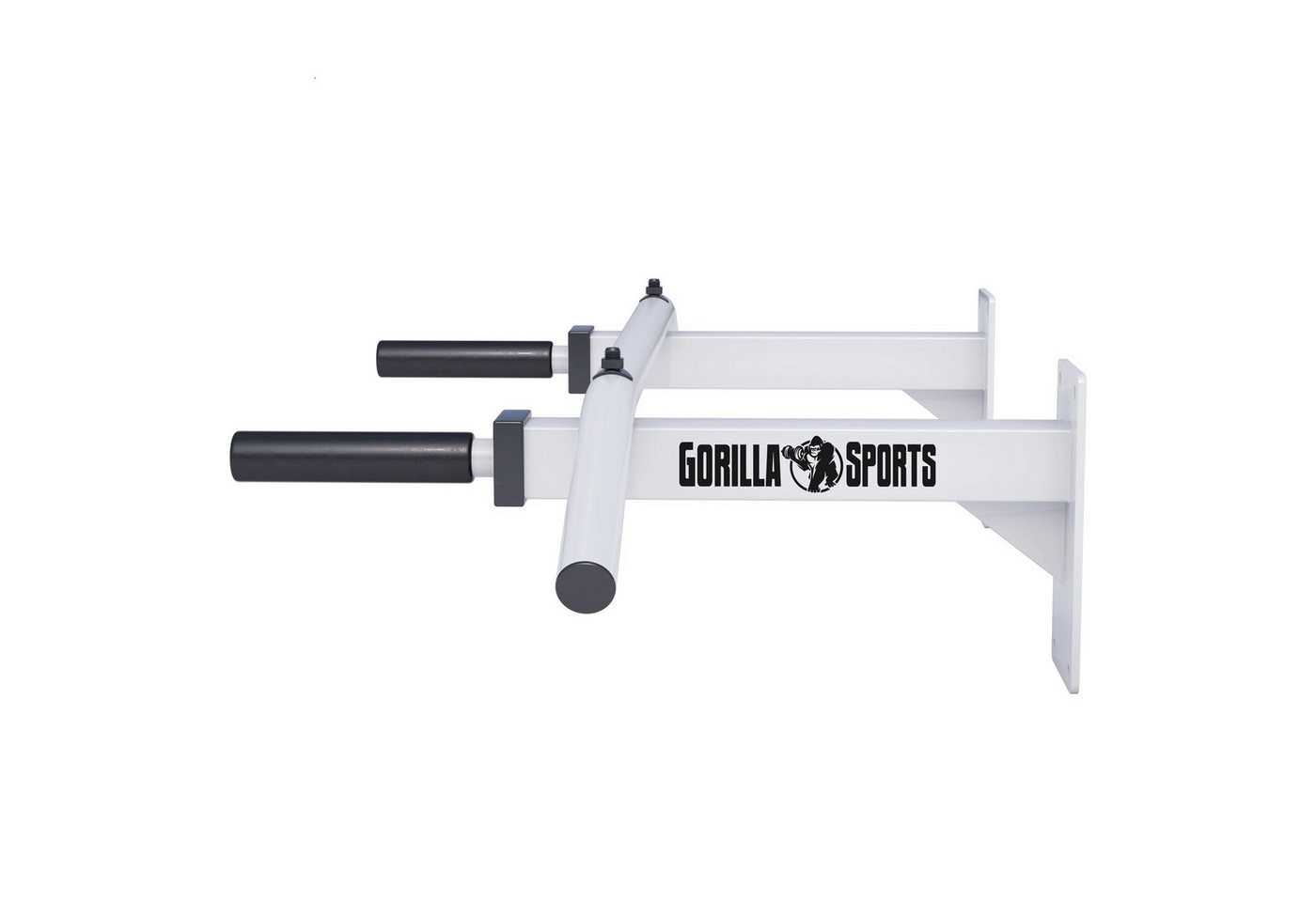 GORILLA SPORTS Klimmzugstange Klimmzugset (Klimmzugstange + Resistance Band) weiß und schwarz (1-tlg)