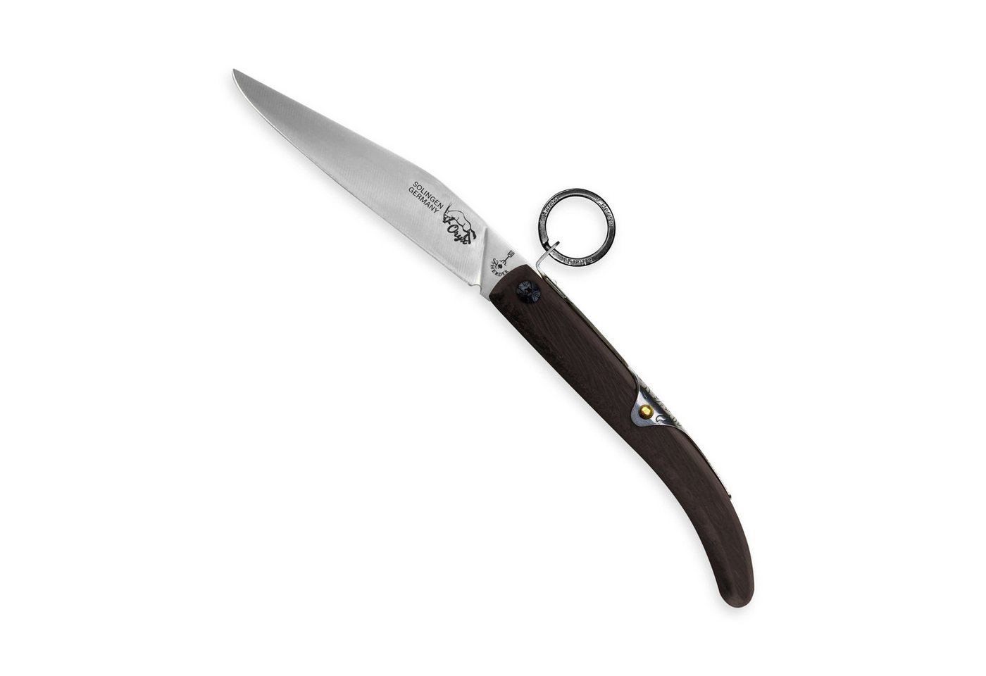 Friedr. Herder Abr. Sohn GmbH Universalmesser Oryx Taschenmesser Black oak/Räuchereiche 4133.110.BLOAK carbonstahl Bild 2