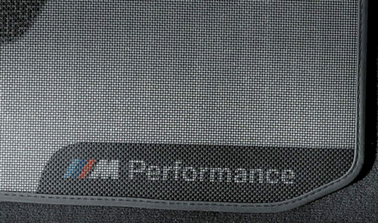BMW Auto-Fußmatten BMW M Performance Fußmatten Satz hinten 3er F30 F31 M3 F80 4er F36 (1 St)