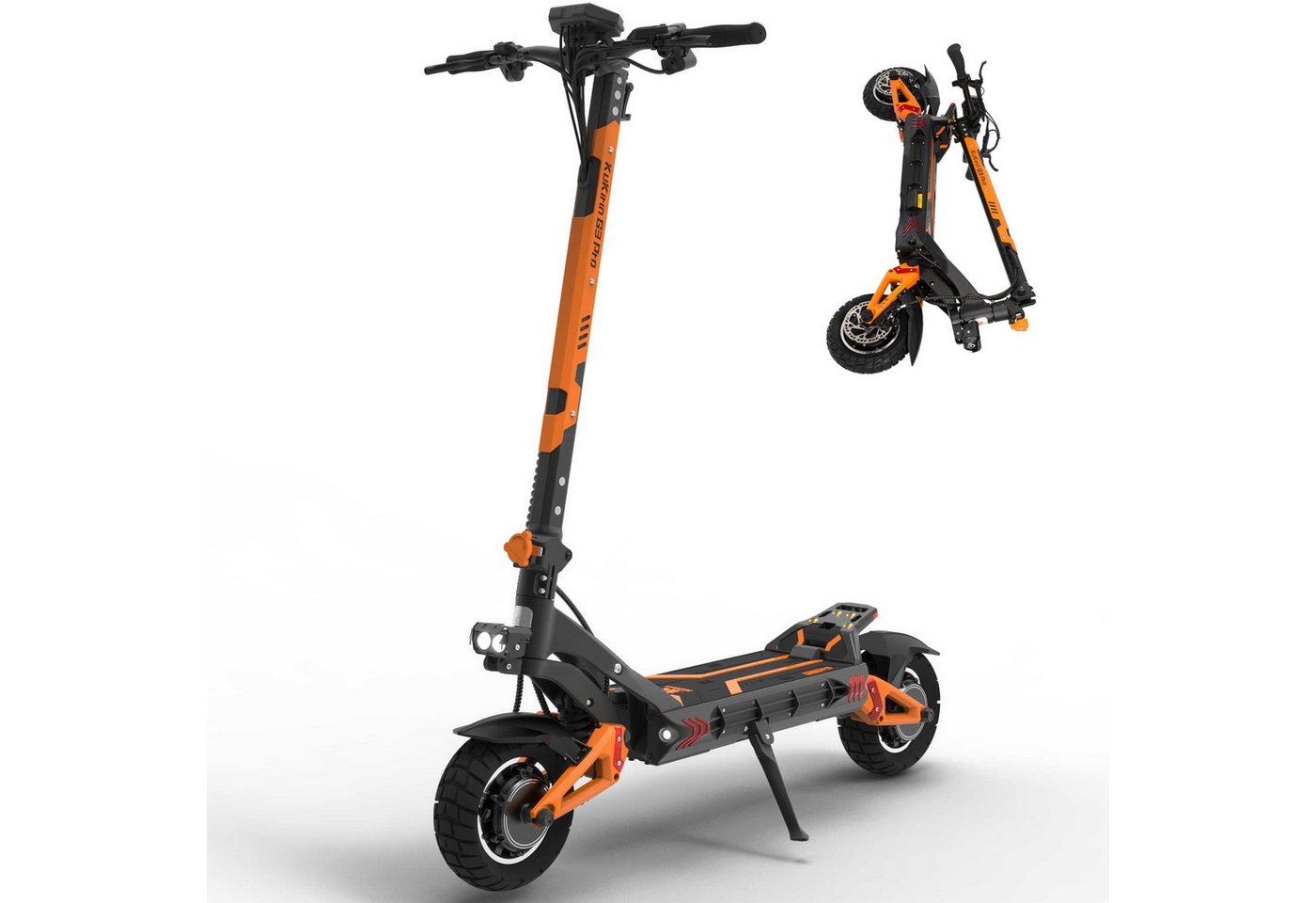 Vankel E-Scooter KuKirin T3 800W 48V 15,6Ah 45km/h 748Wh 26N·m, Keine Straßenzulassung: ausschließlich auf Privatgelände verwenden
