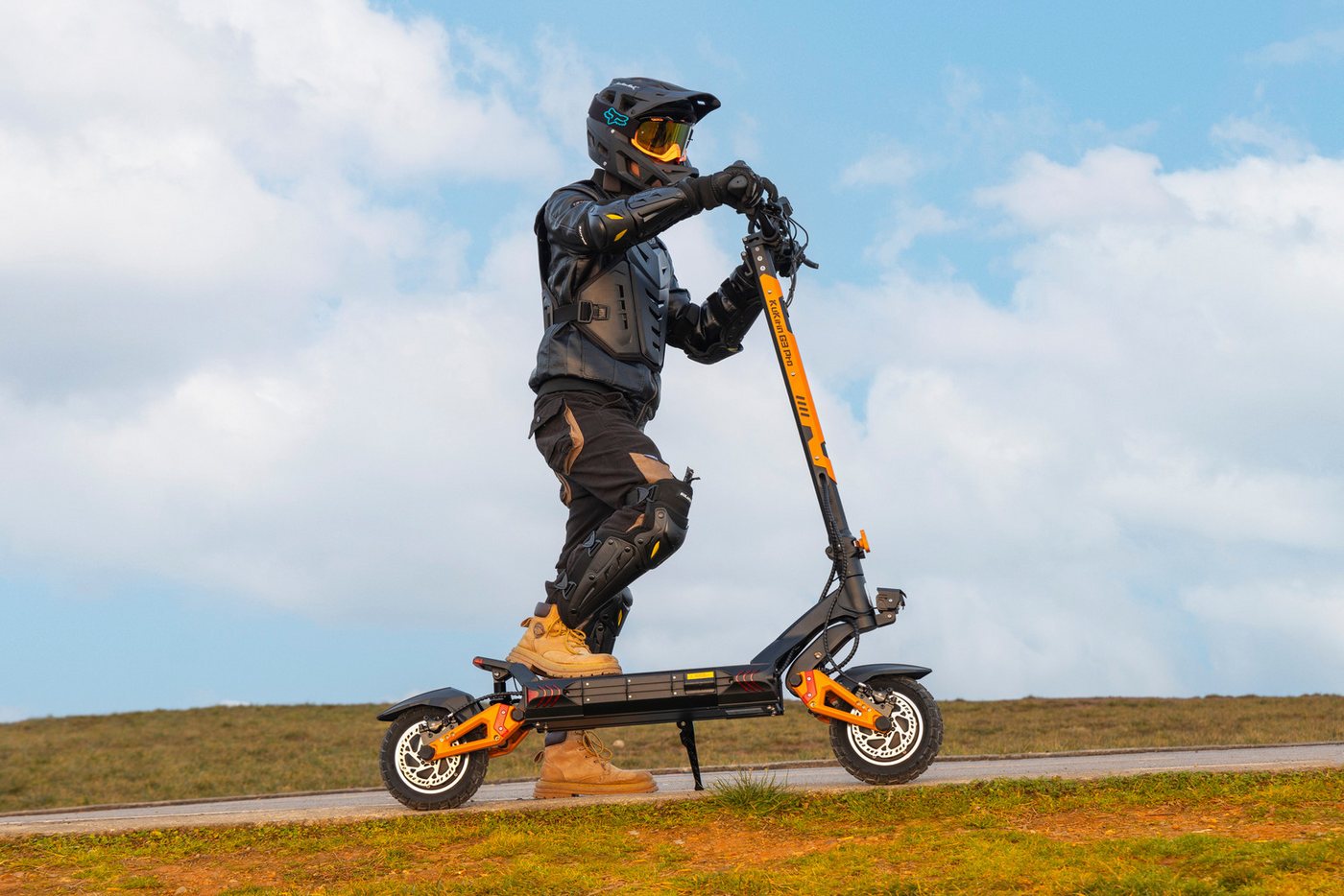 Vankel E-Scooter KuKirin T3 800W 48V 15,6Ah 45km/h 748Wh 26N·m, Keine Straßenzulassung: ausschließlich auf Privatgelände verwenden Bild 2