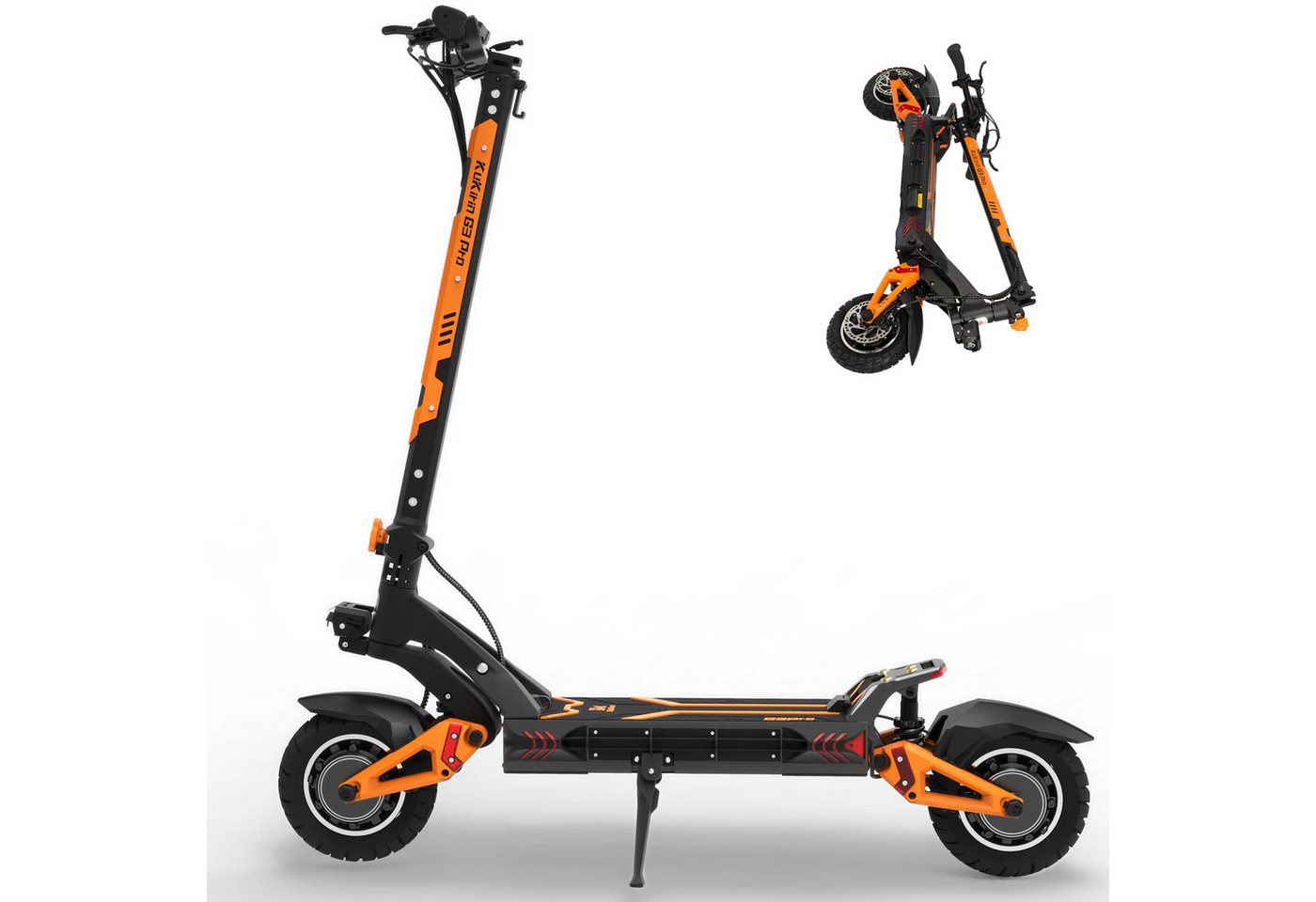 Vankel E-Scooter KuKirin T3 800W 48V 15,6Ah 45km/h 748Wh 26N·m, Keine Straßenzulassung: ausschließlich auf Privatgelände verwenden Bild 4
