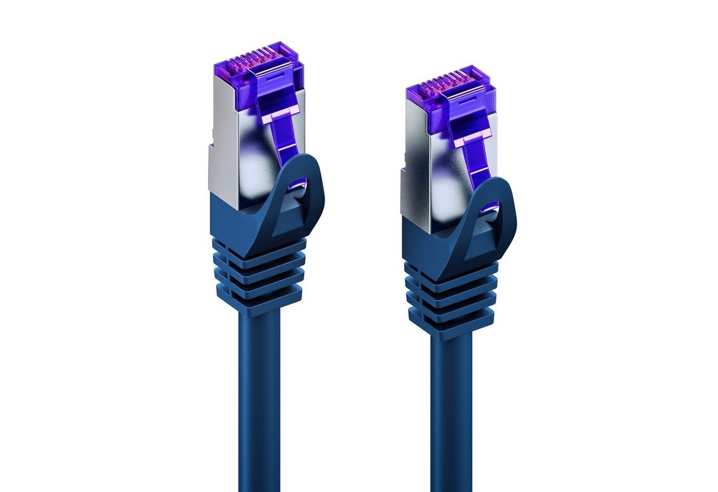 deleyCON deleyCON 3m RJ45 Patchkabel SFTP PiMF Netzwerkkabel mit CAT7 Rohkabel LAN-Kabel Bild 2