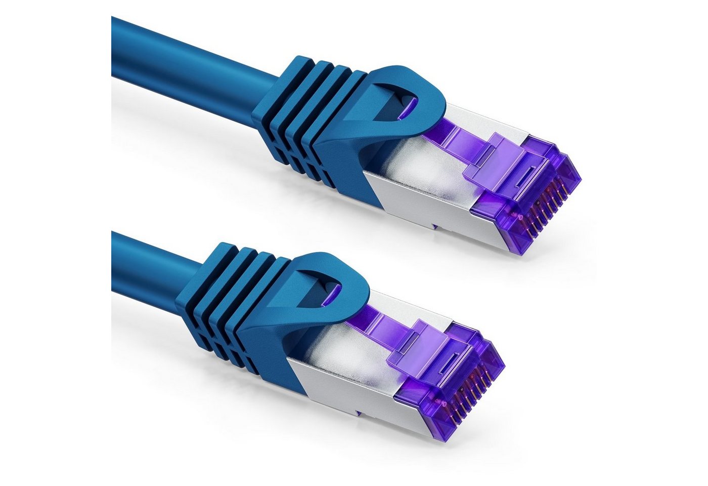 deleyCON deleyCON 3m RJ45 Patchkabel SFTP PiMF Netzwerkkabel mit CAT7 Rohkabel LAN-Kabel Bild 4