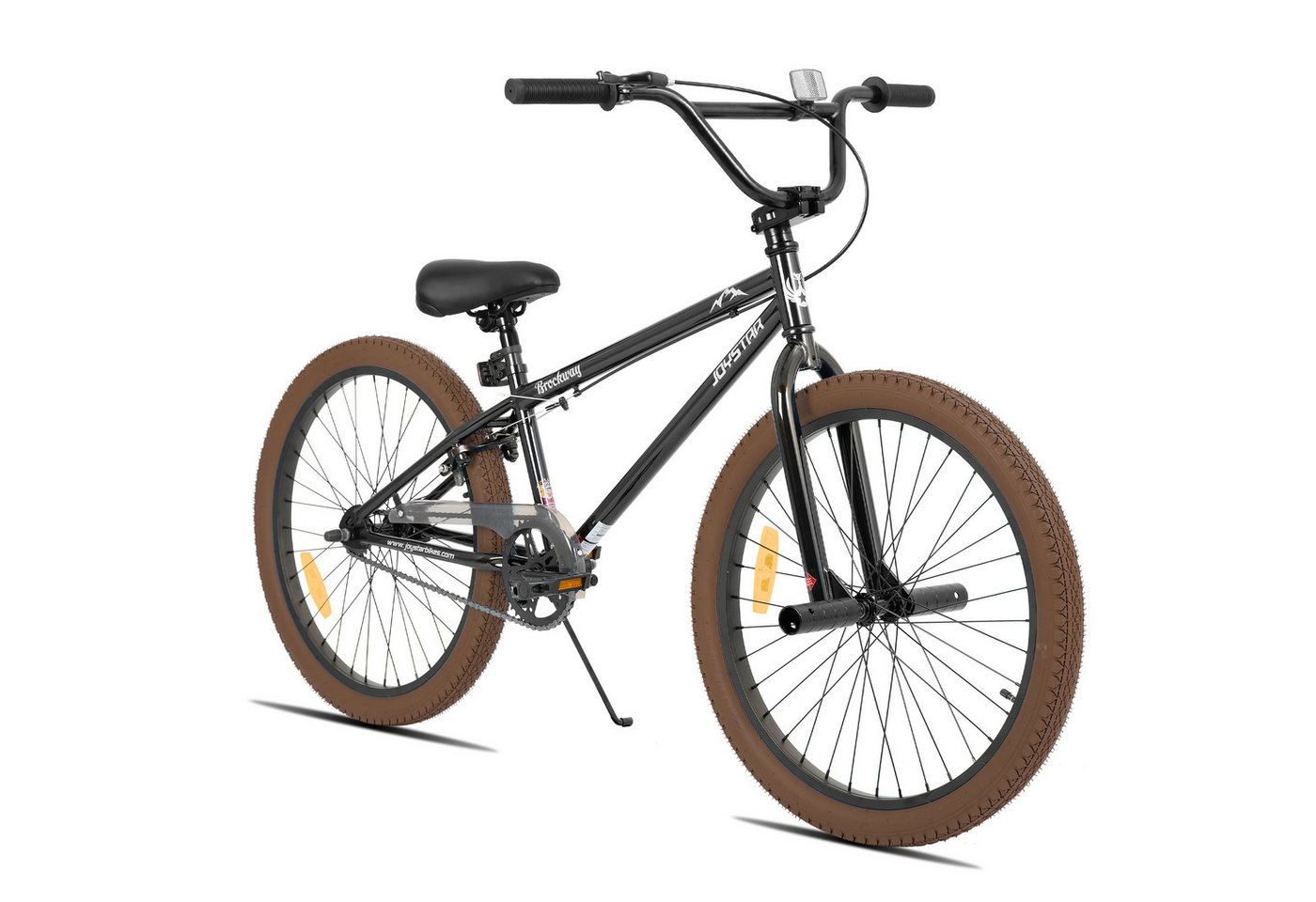 JOYSTAR Kinderfahrrad 20 Zoll BMX Fahrrad für Jungen Mädchen im Alter von 6-12 Jahren, Freestyle, Doppelbremsen, 2 pegs, Kettenschutz, Singlespeed Bild 5