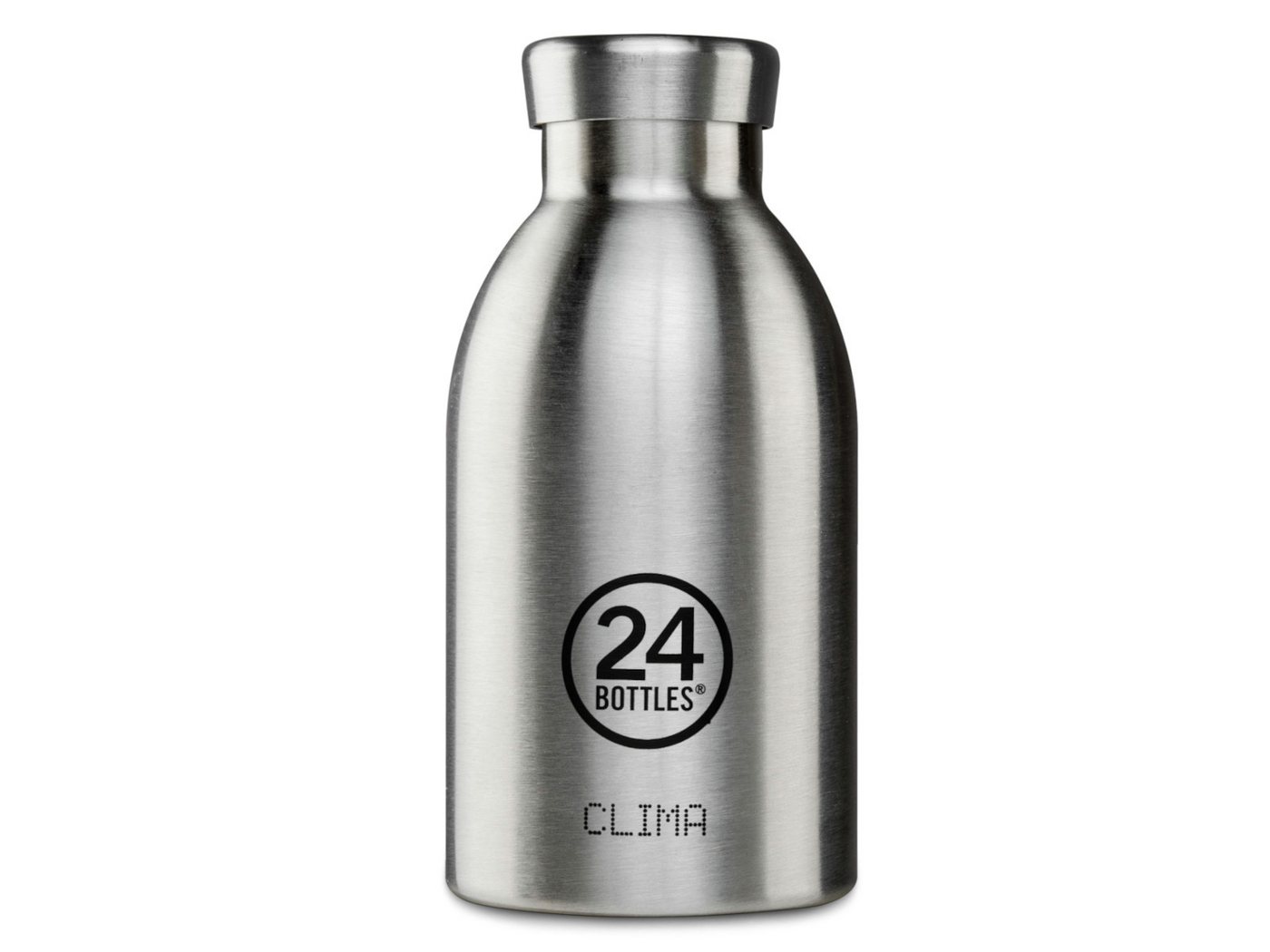 24 Bottles Trinkflasche Clima Bottle Brushed Steel 330ml Bild 3