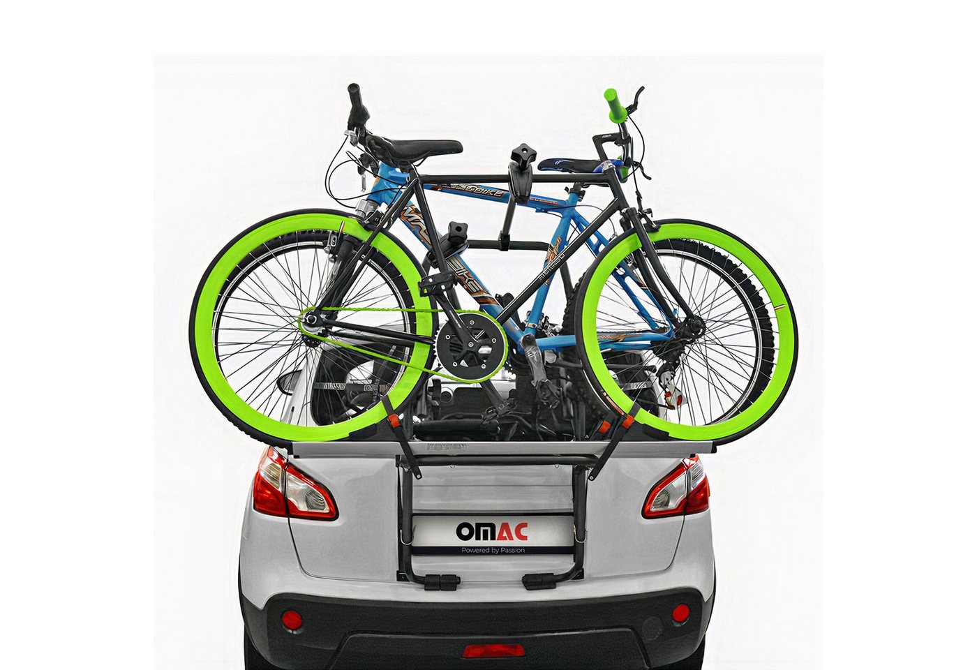 OMAC Heckfahrradträger Fahrradträger für Heckklappe E Bike Seat Ibiza 2 Fahrräder, Faltbar, Abnehmbar, Leichtgewichtig Bild 5
