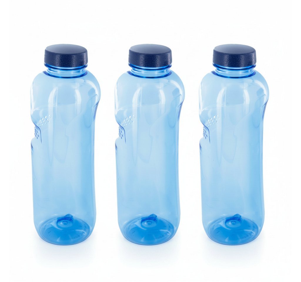 Greiner Trinkflasche, 3 x aus Tritan 0,75 Liter, geschmacksneutral ohne Weichmacher & BPA Bild 3